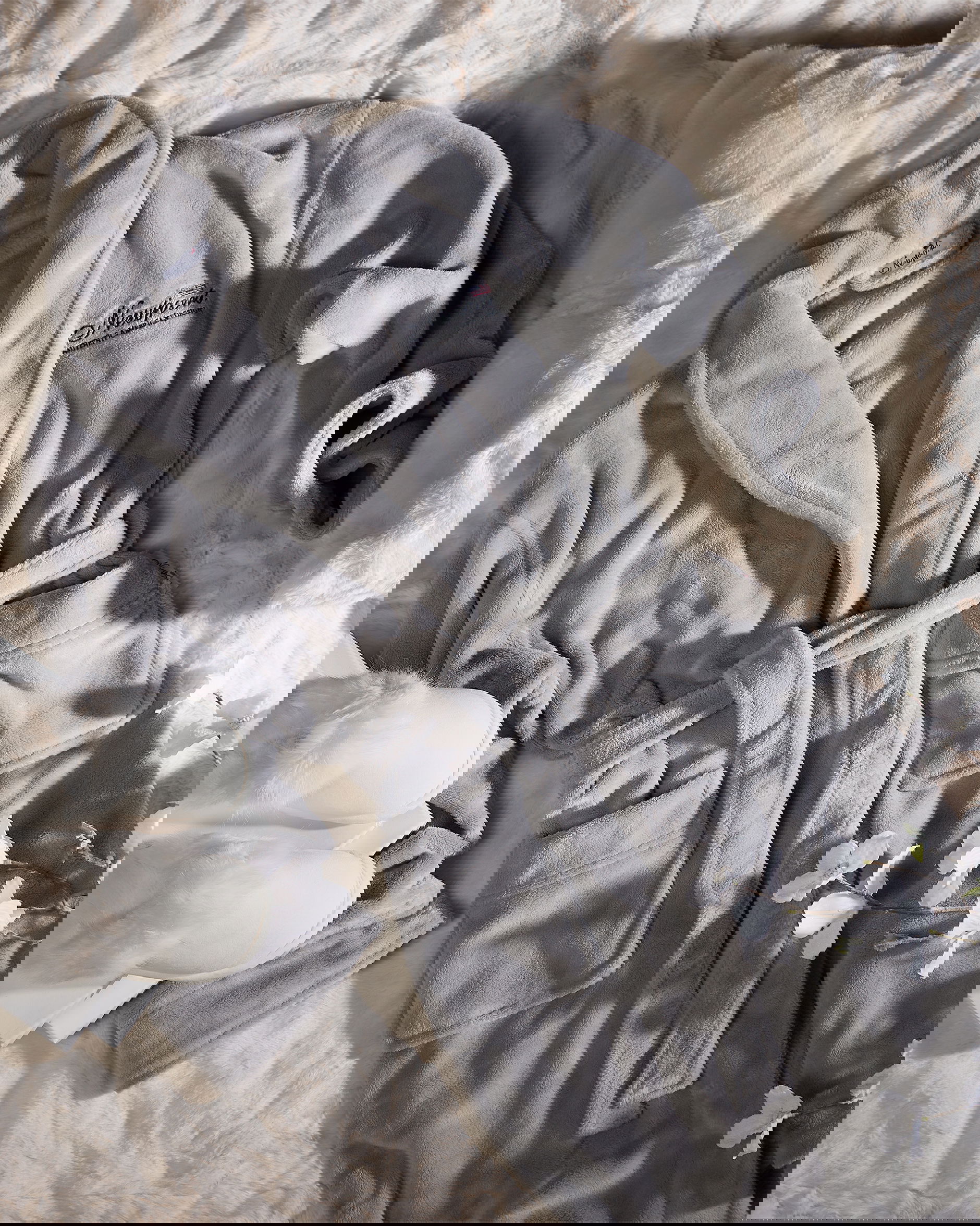 Jamesport morgonrock grå