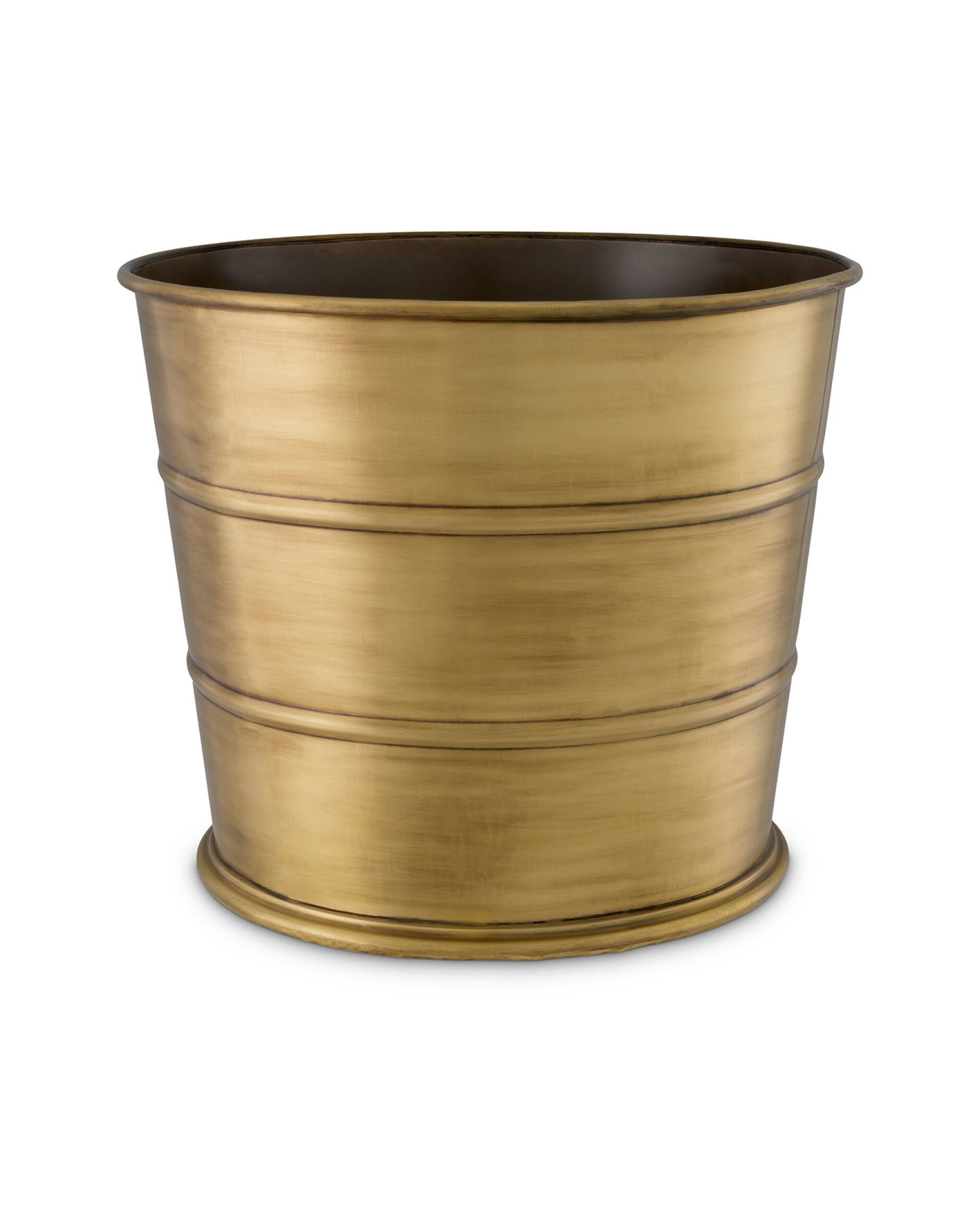 Hortus kruka antik mässing