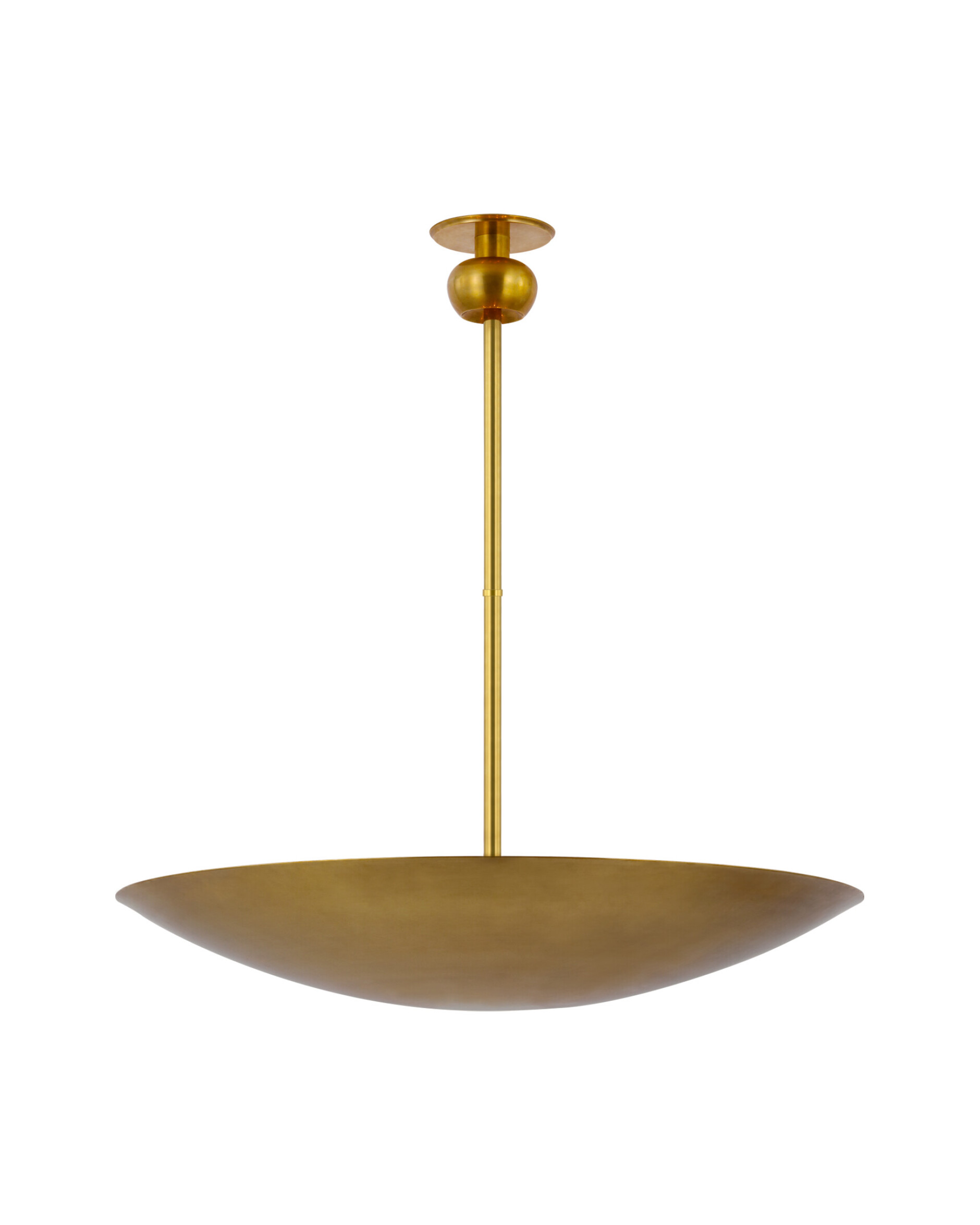 Comtesse XL Uplight Chandelier Antique Brass