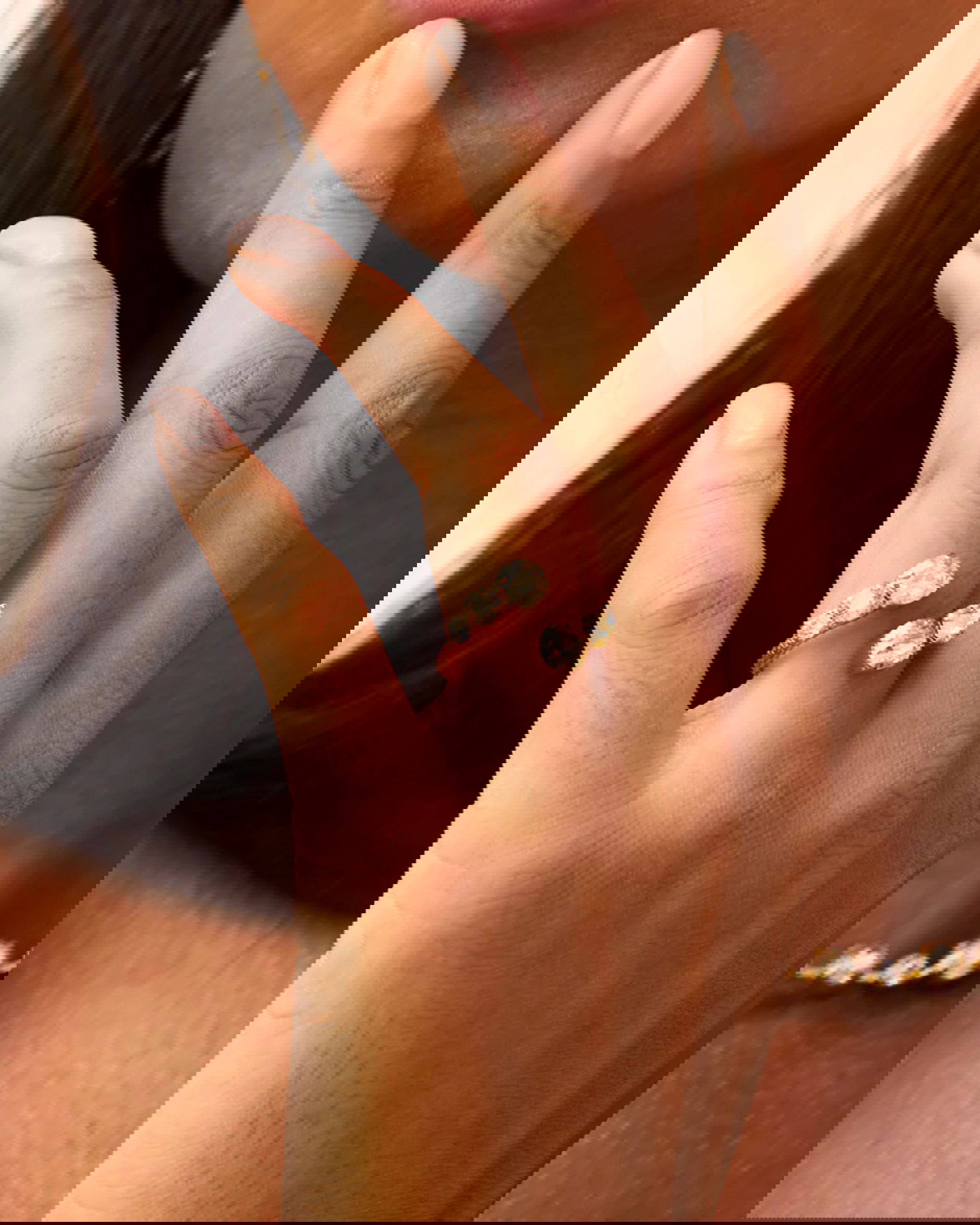 Halo ring golden shadow