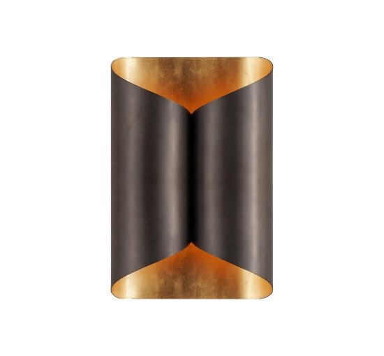 Bronze - Selfoss vägglampa svart