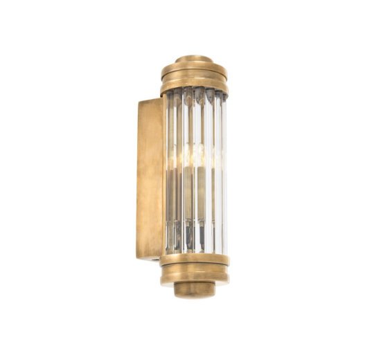 Brass - Wall lamp Gascogne Nickel