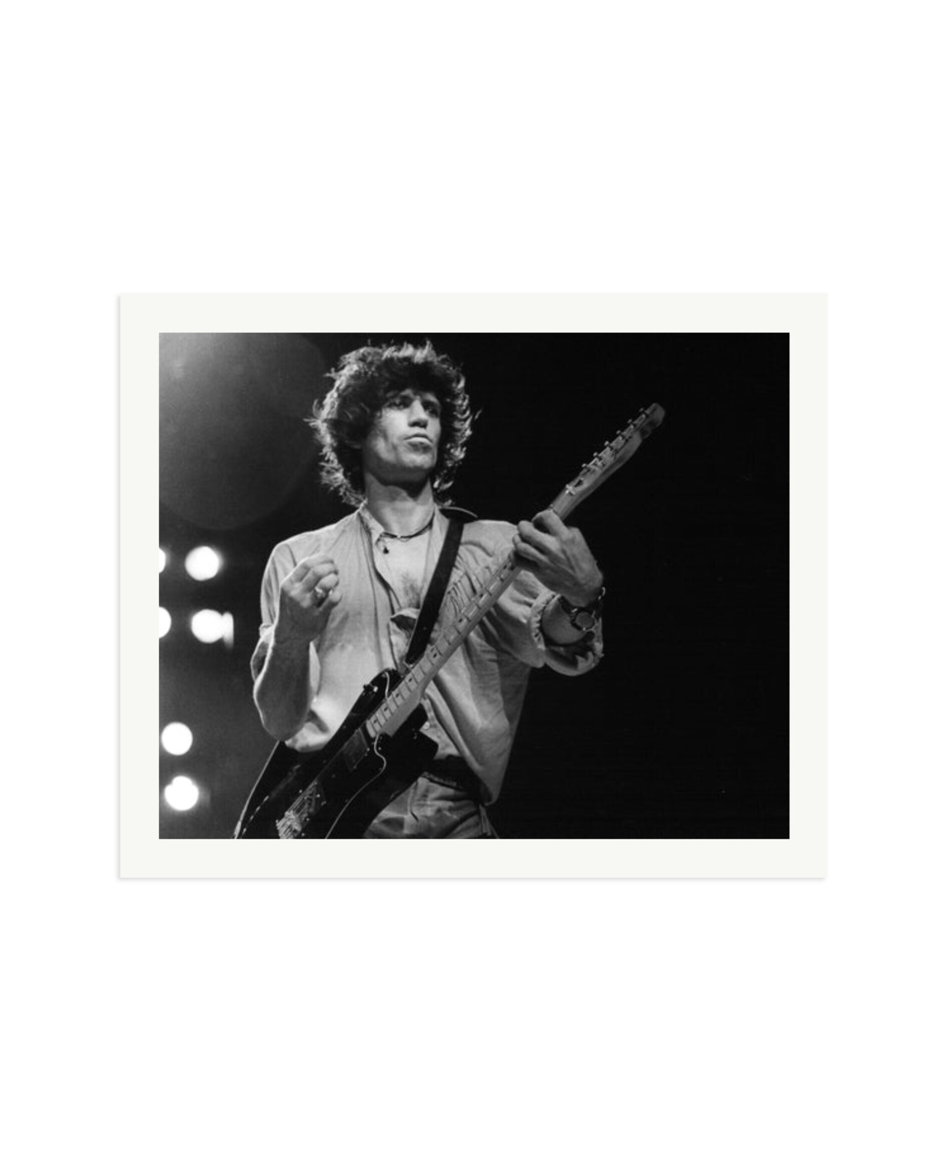Keith Richards 1978 Print Only / XXL