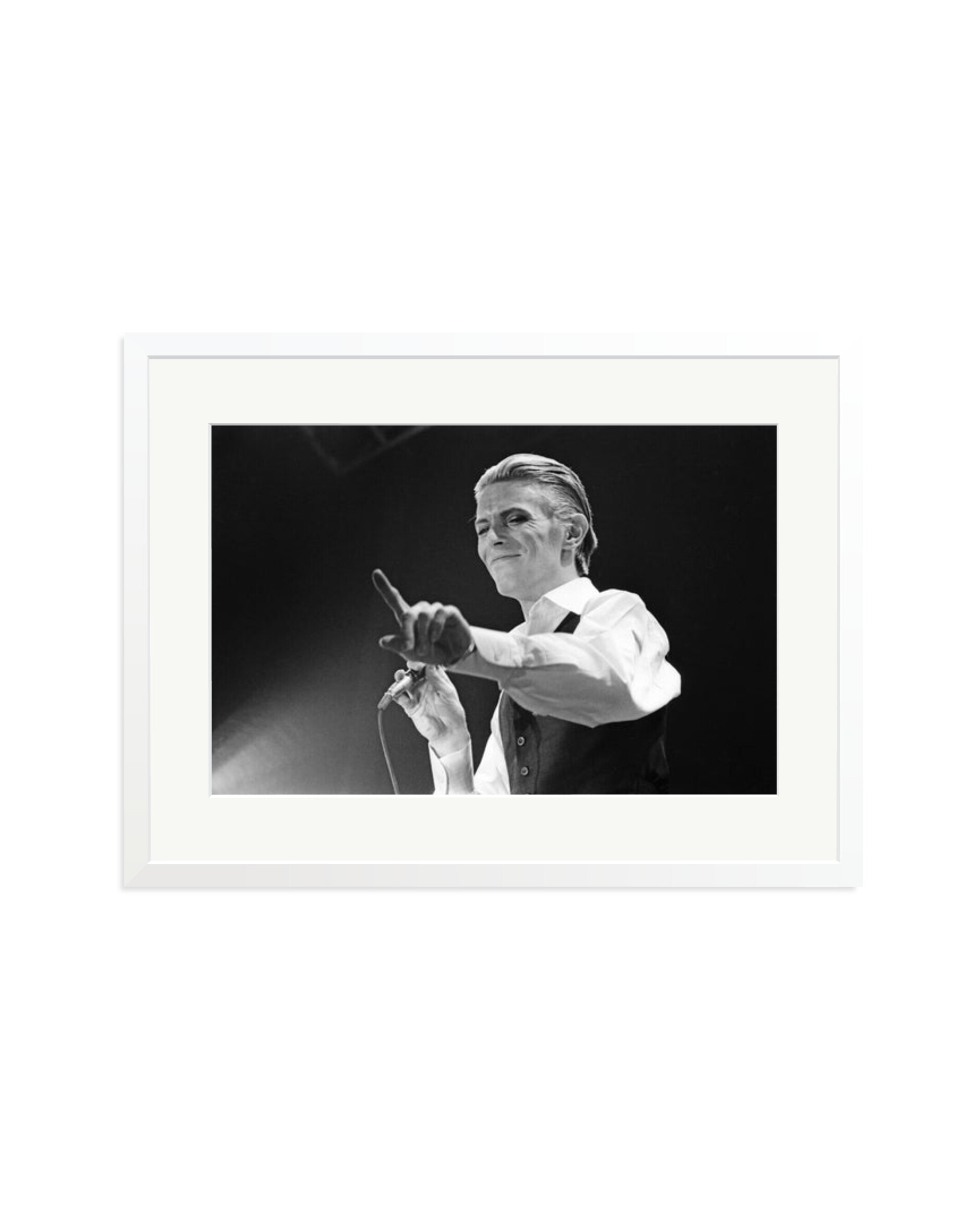 David Bowie Isolar Tour White / XL