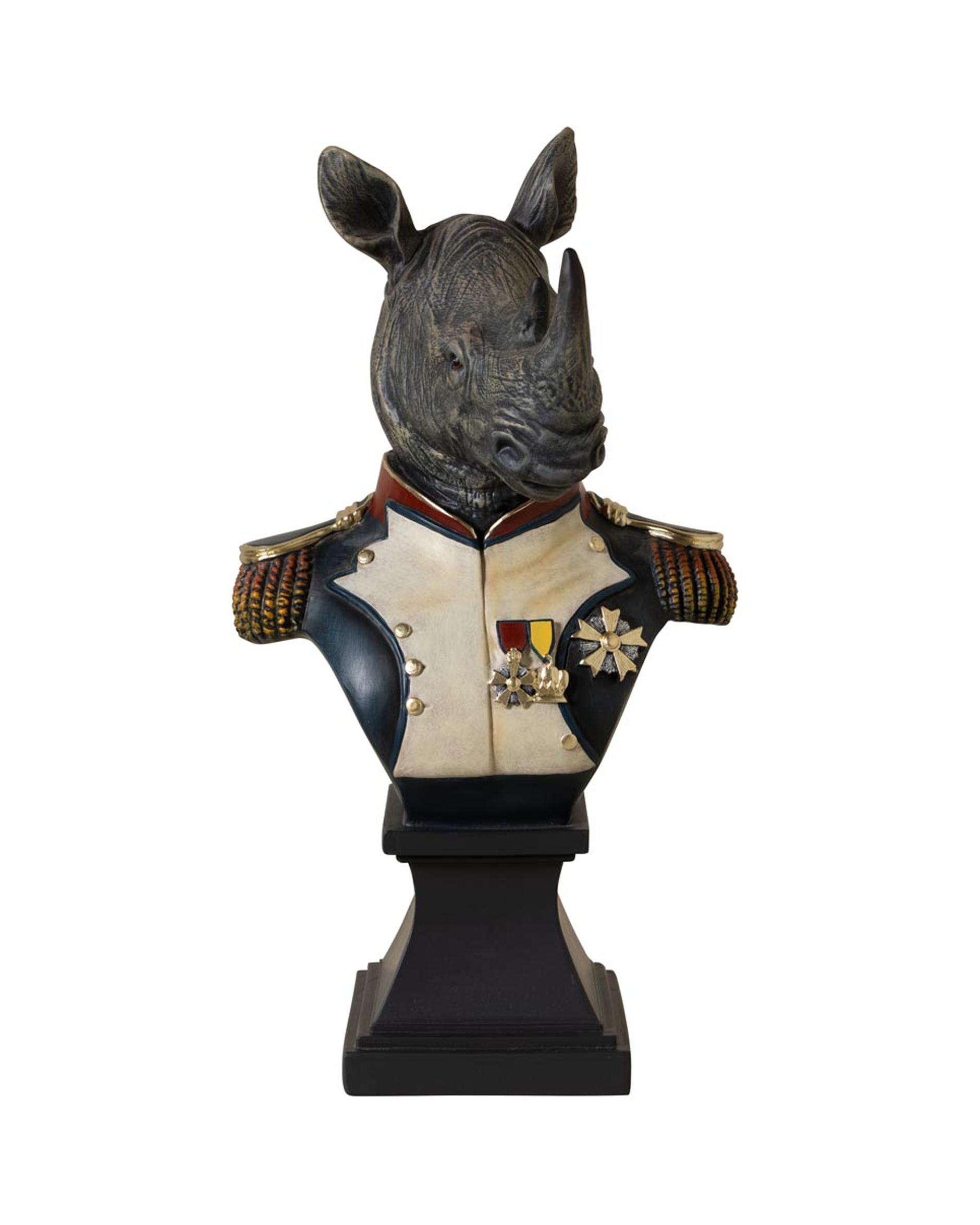 Farley rhinoceros bust