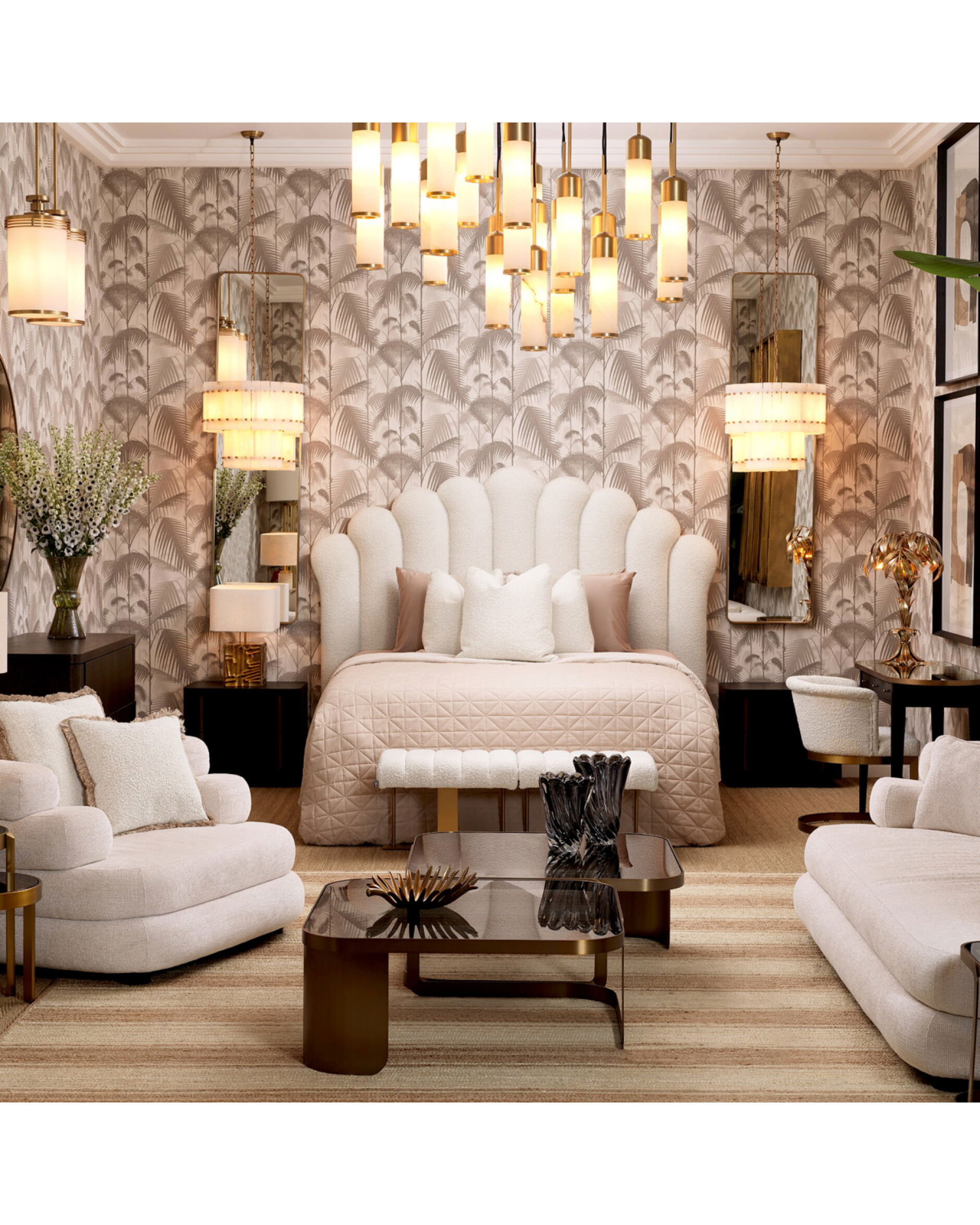 Lorcan matta natur/ivory