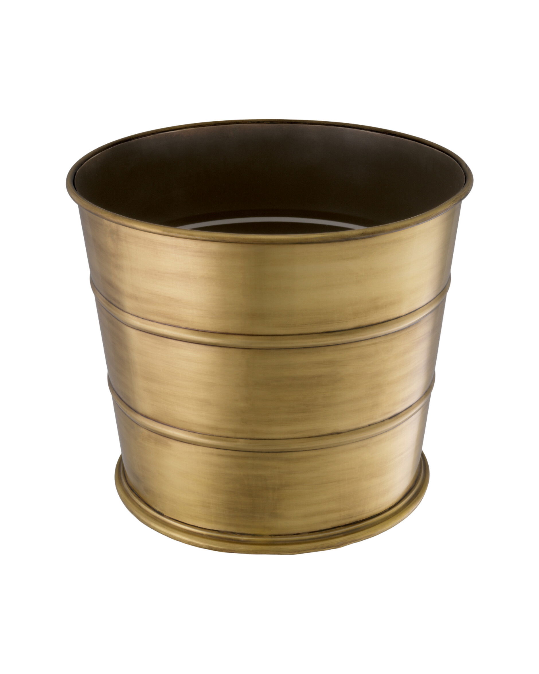 Hortus kruka antik mässing