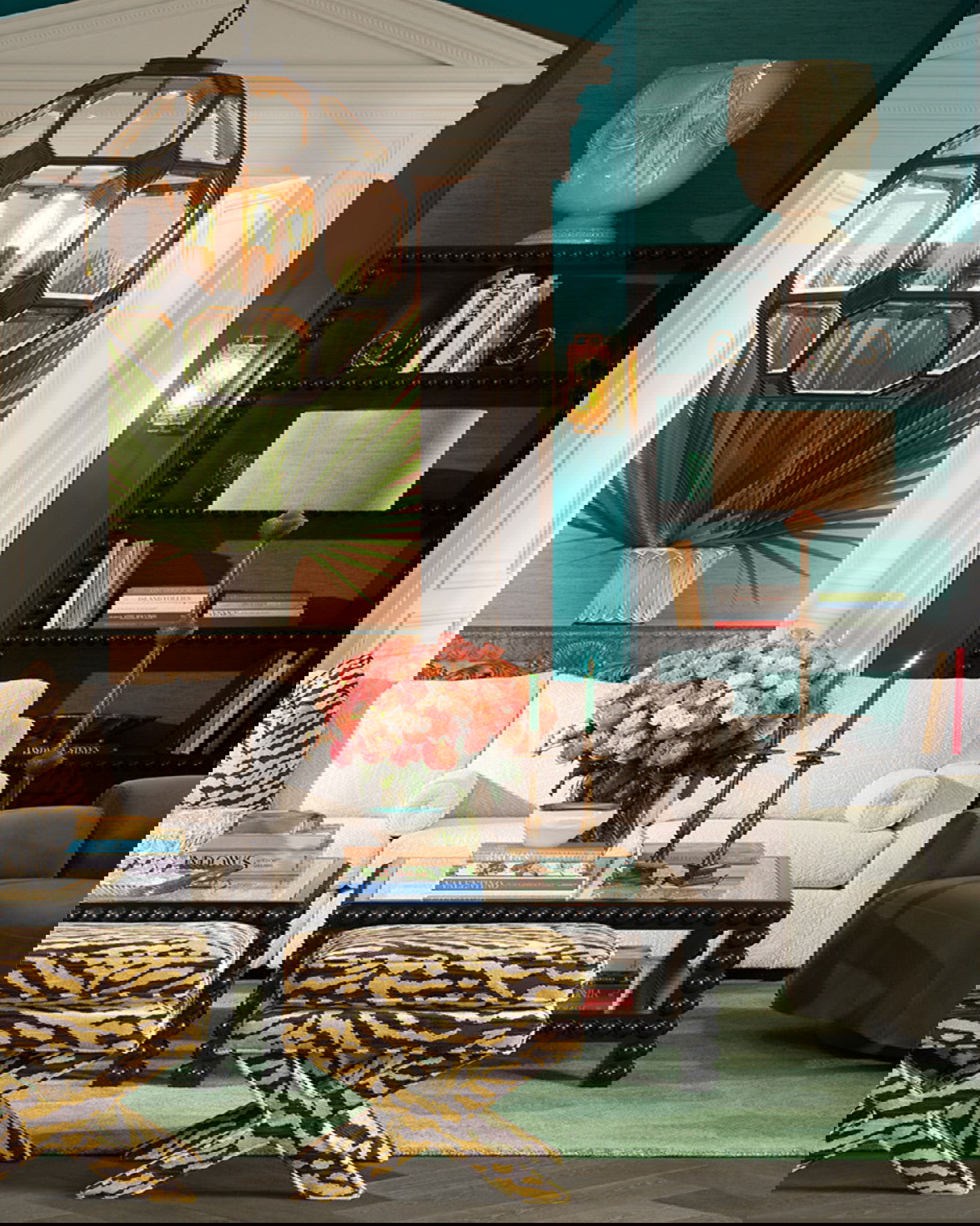 Kenton vitrinekast zwart