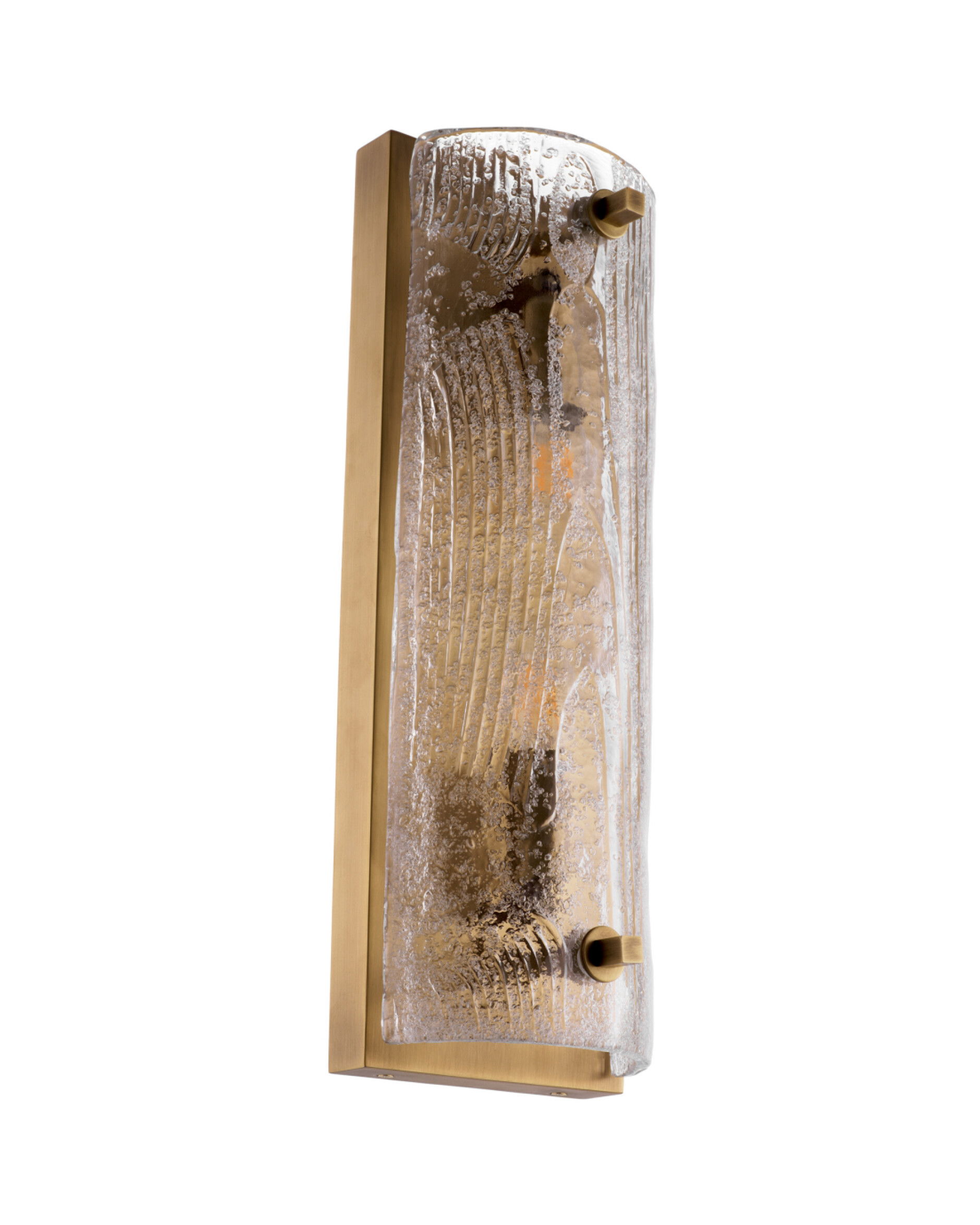 Lagos vägglampa antik mässing