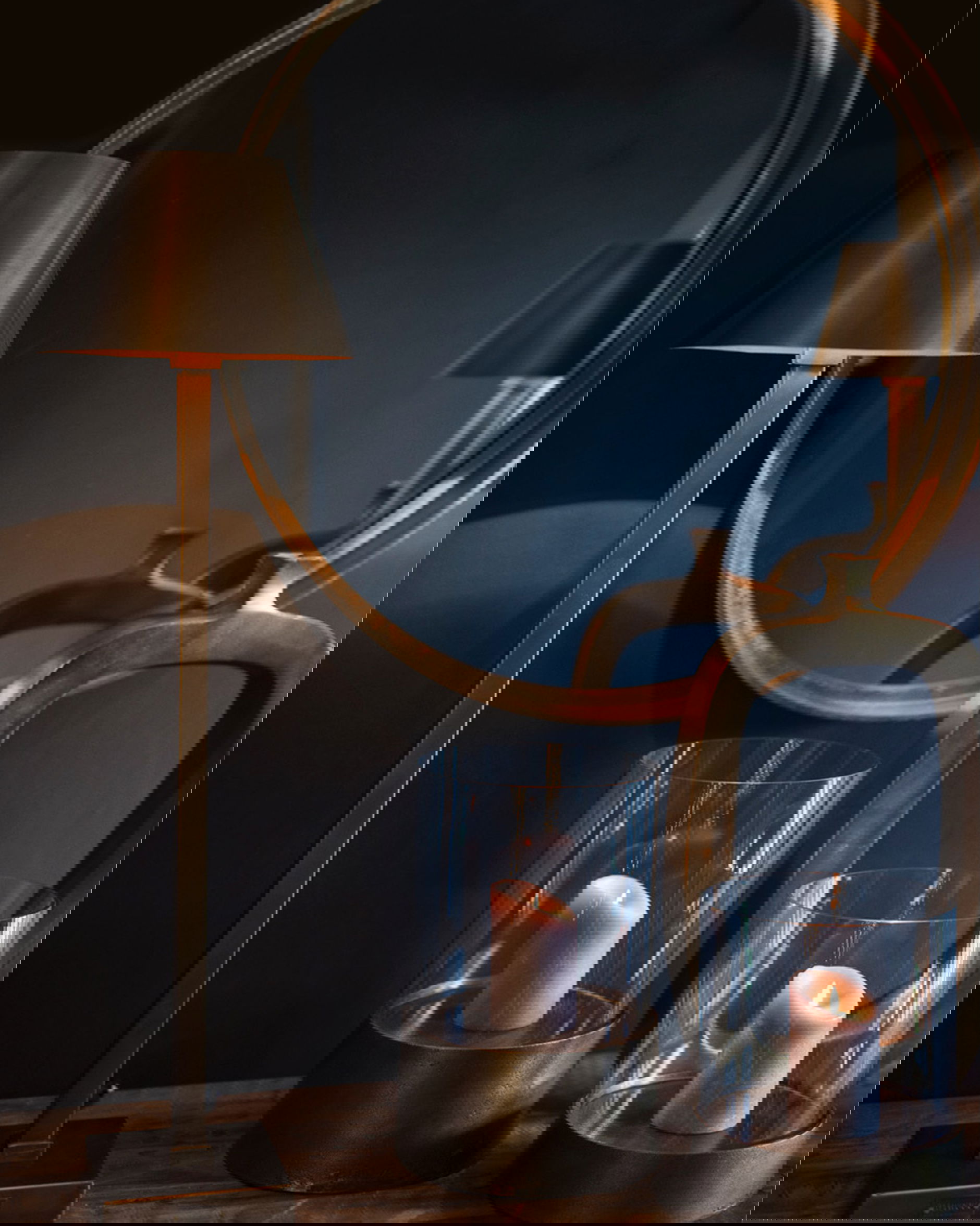 Graz bordslampa mässing