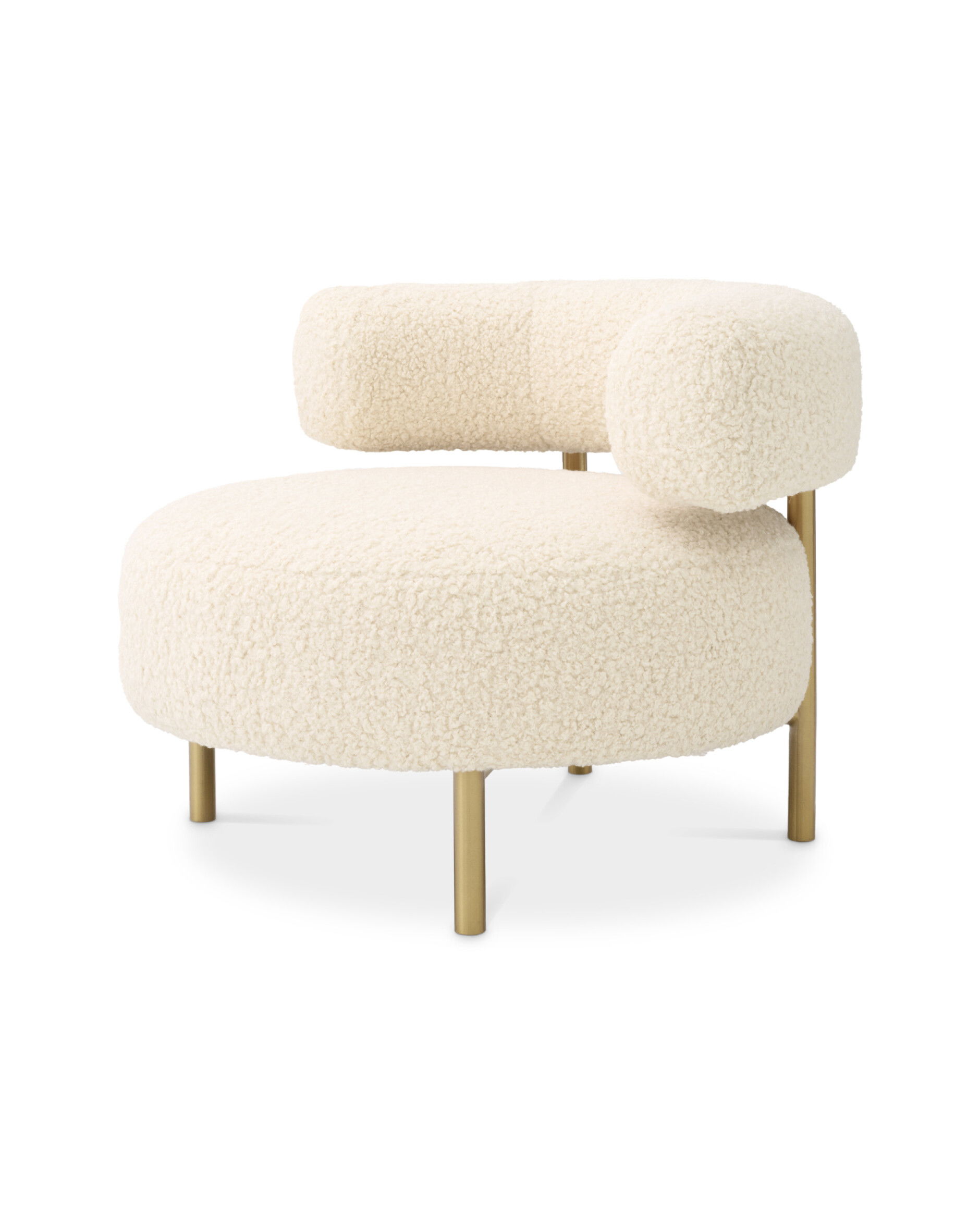 Thompson fåtölj faux shearling