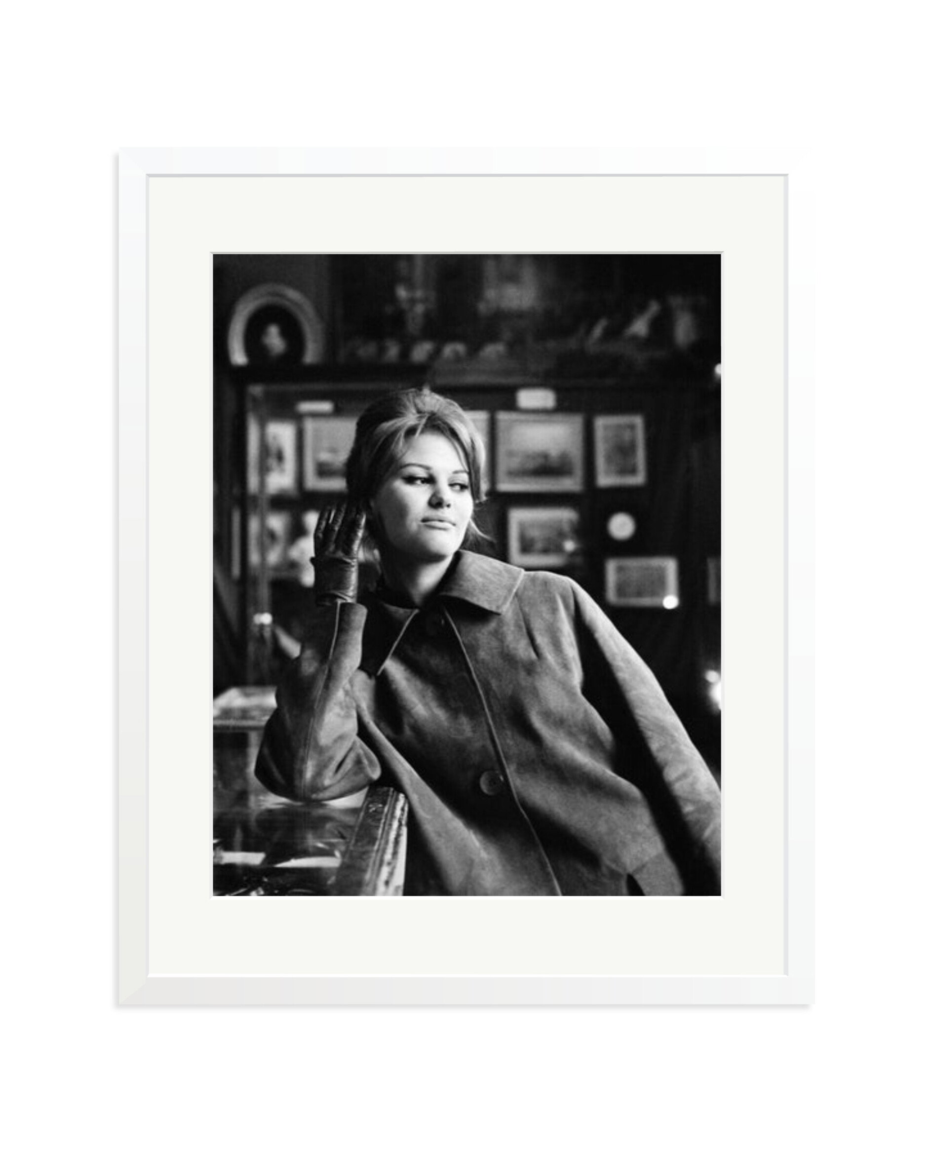 Claudia Cardinale Cafe Time White / XL