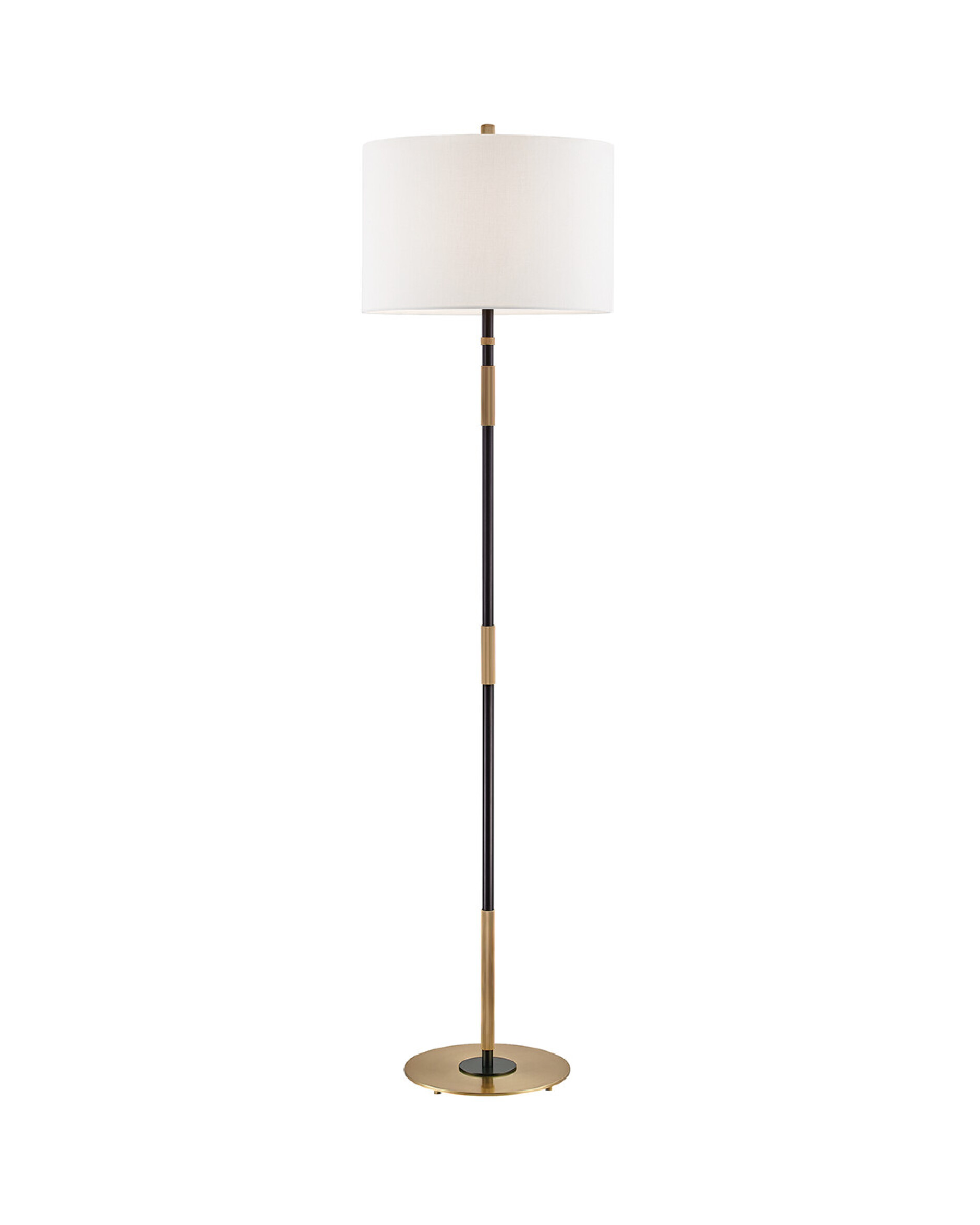 Bowery golvlampa antik mässing/brons