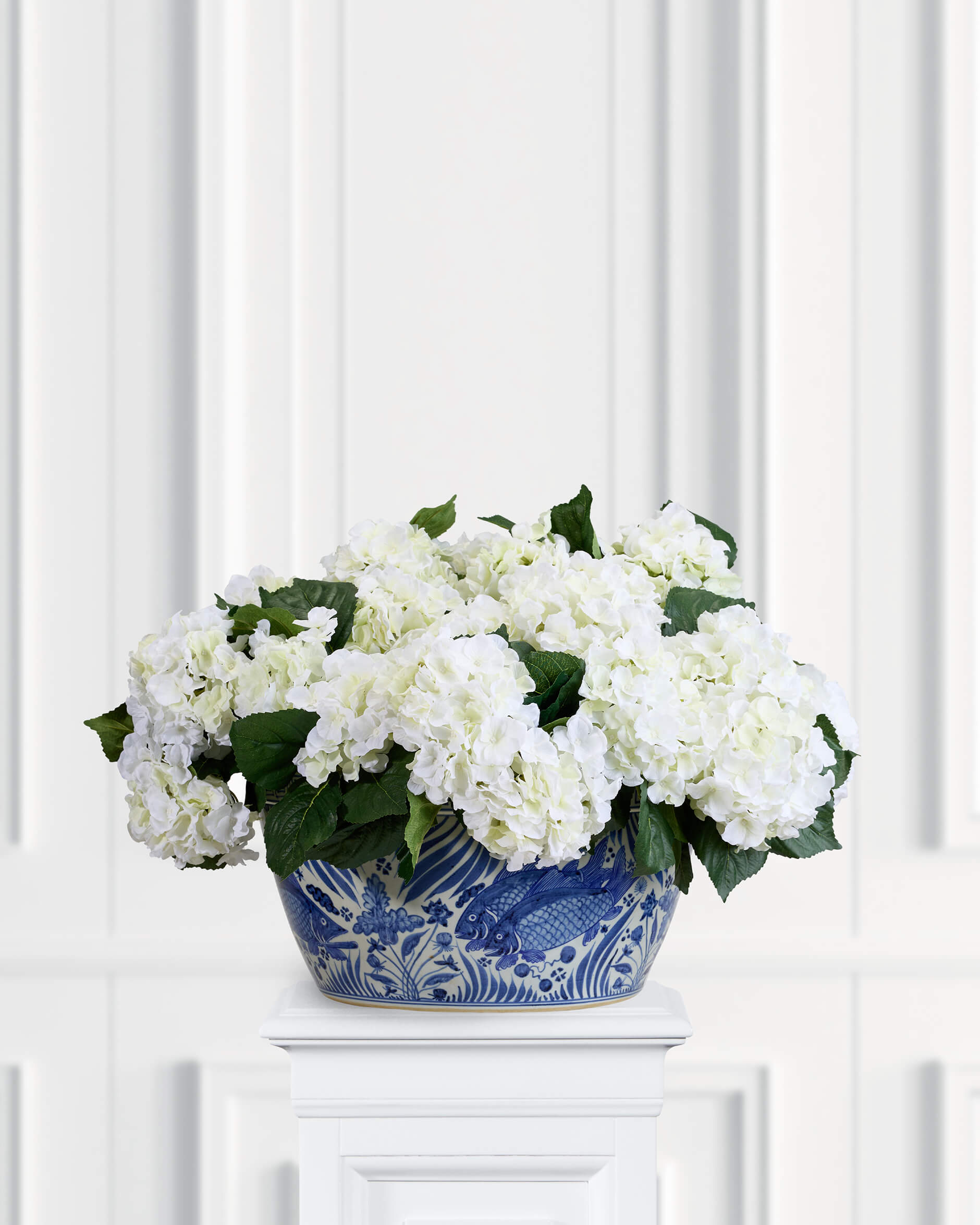 Alternativ bild 1 för Hortensia krukväxt vit