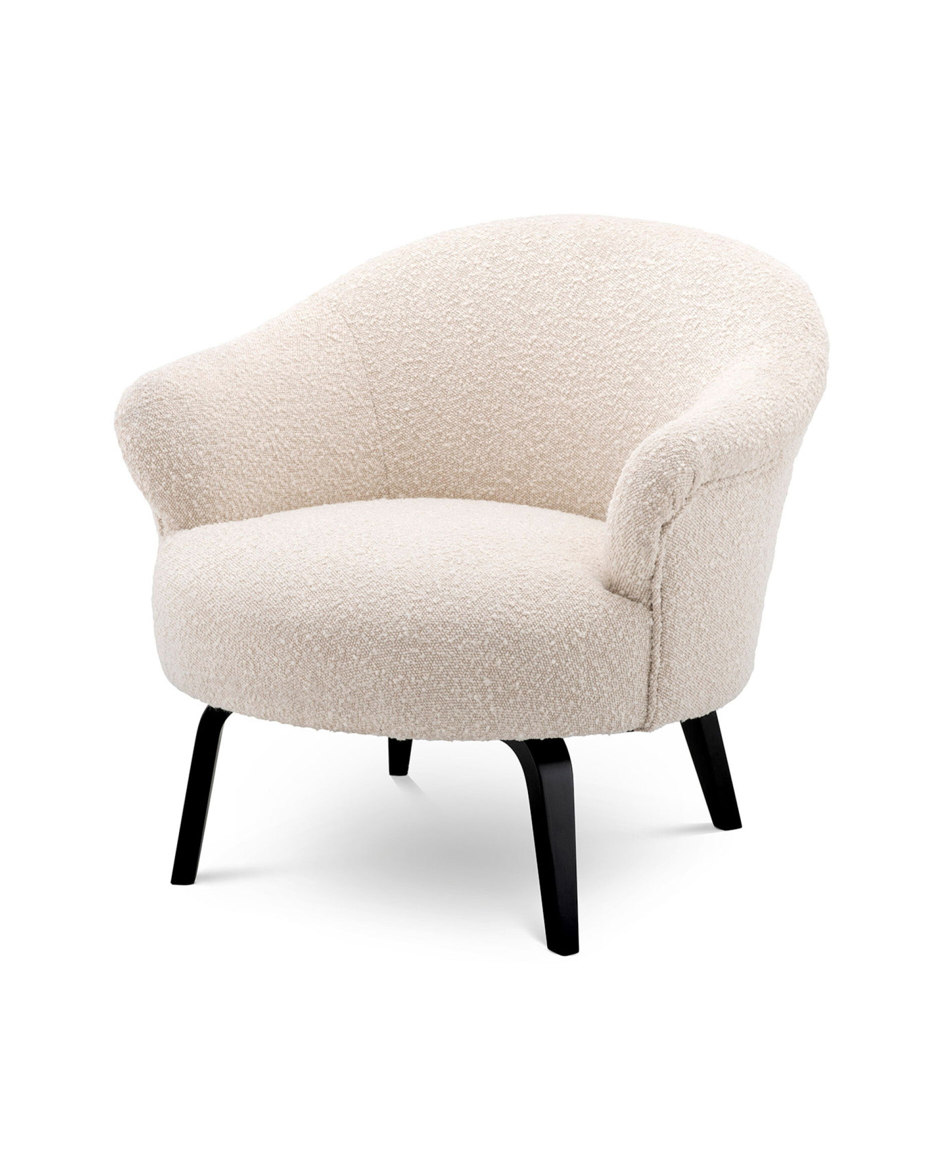 Moretti fåtölj bouclé cream