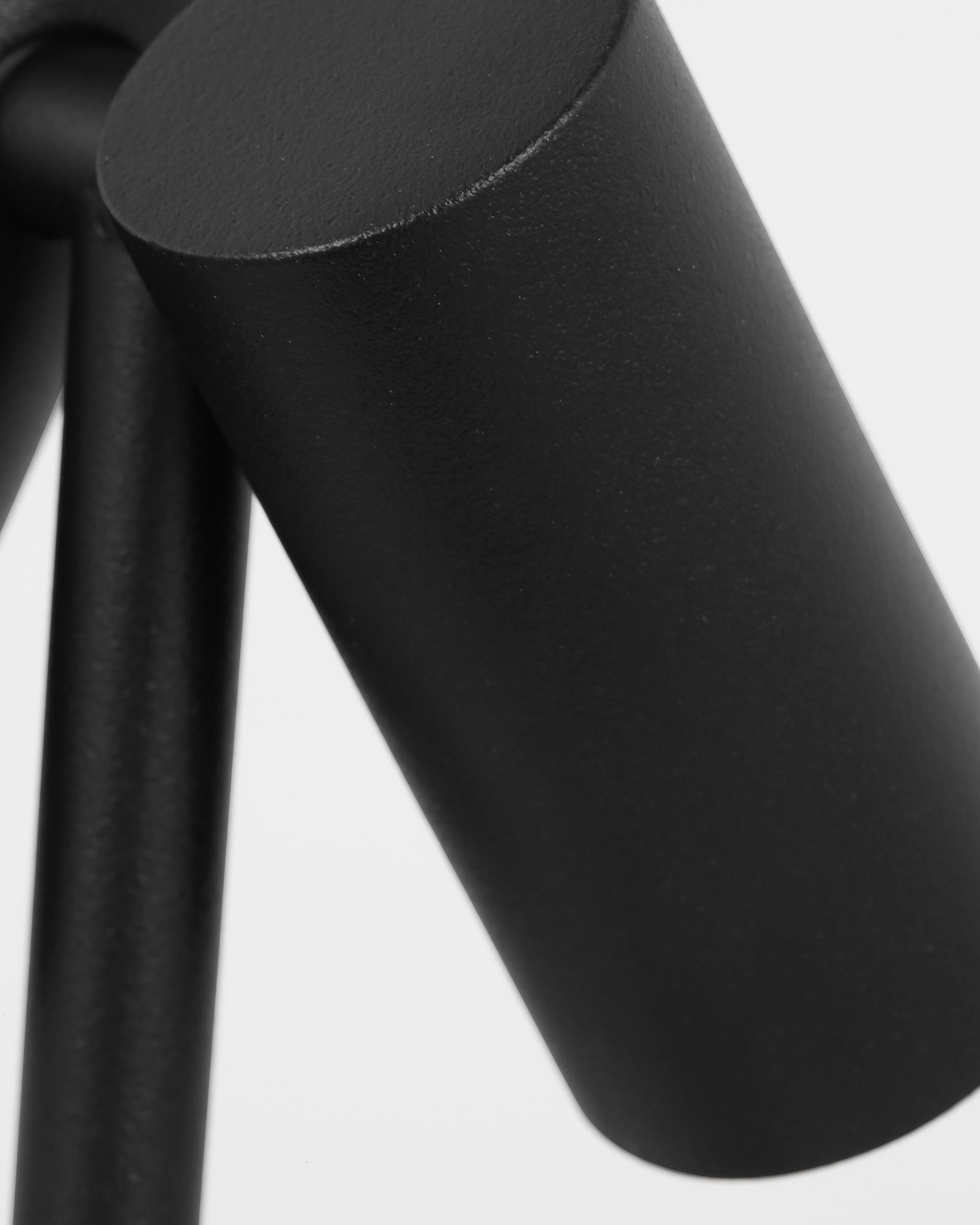 Doppia bordslampa uppladdningsbar svart