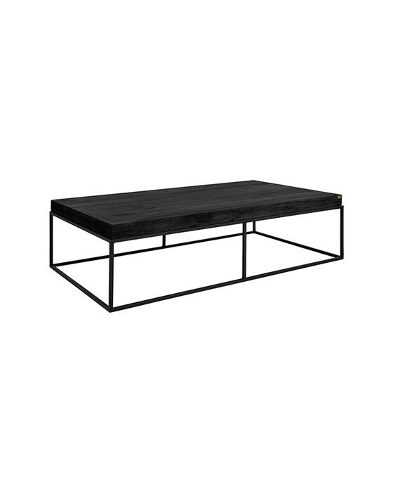 carlisle soffbord svart 140x80cm