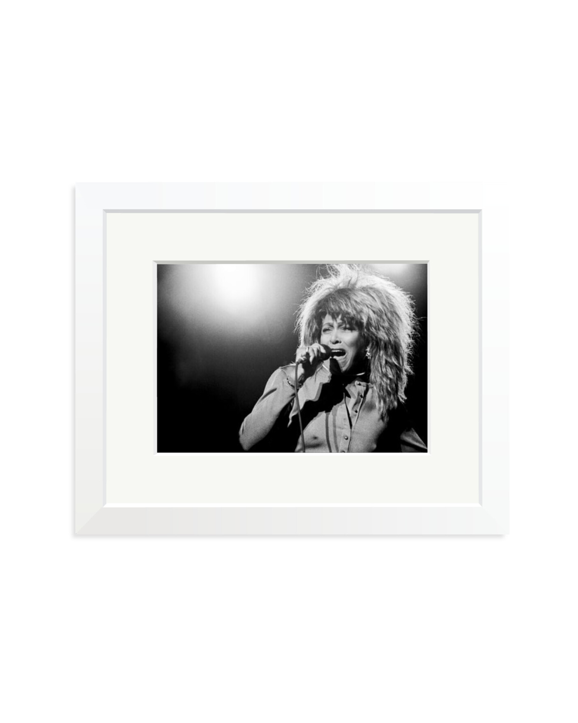 Tina Turner on stage in 1987 White / Small