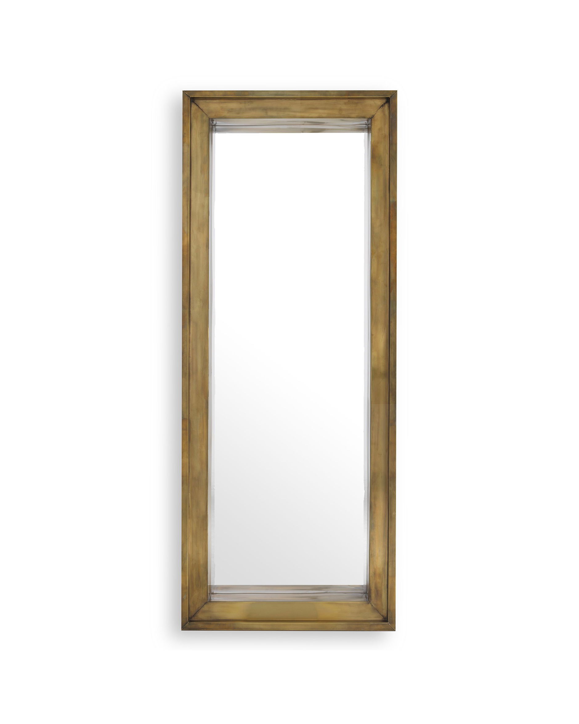 Magenta spegel mässing