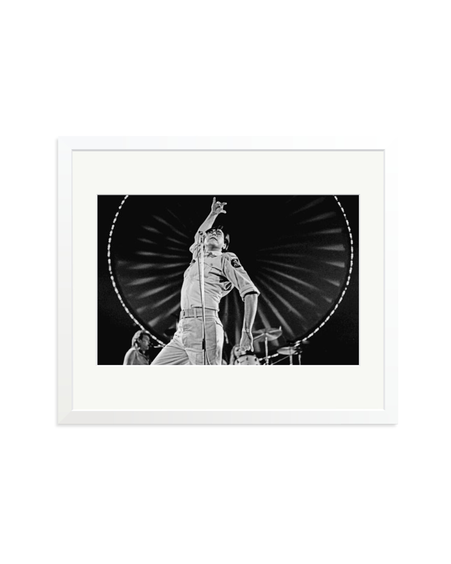 Bryan Ferry of Roxy Music 1975 White / Large