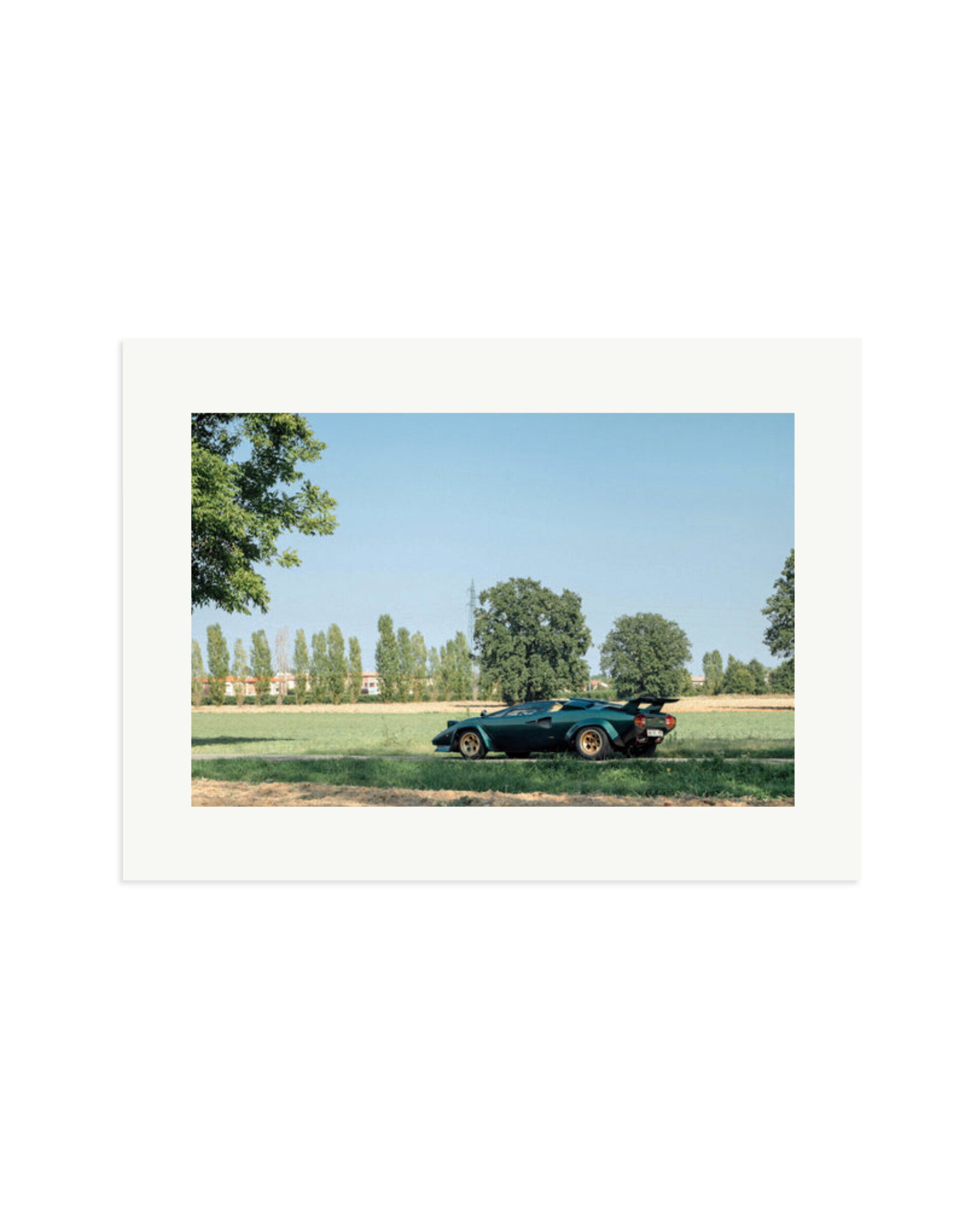 Lamborghini Countach LP 400 S Print Only / XL