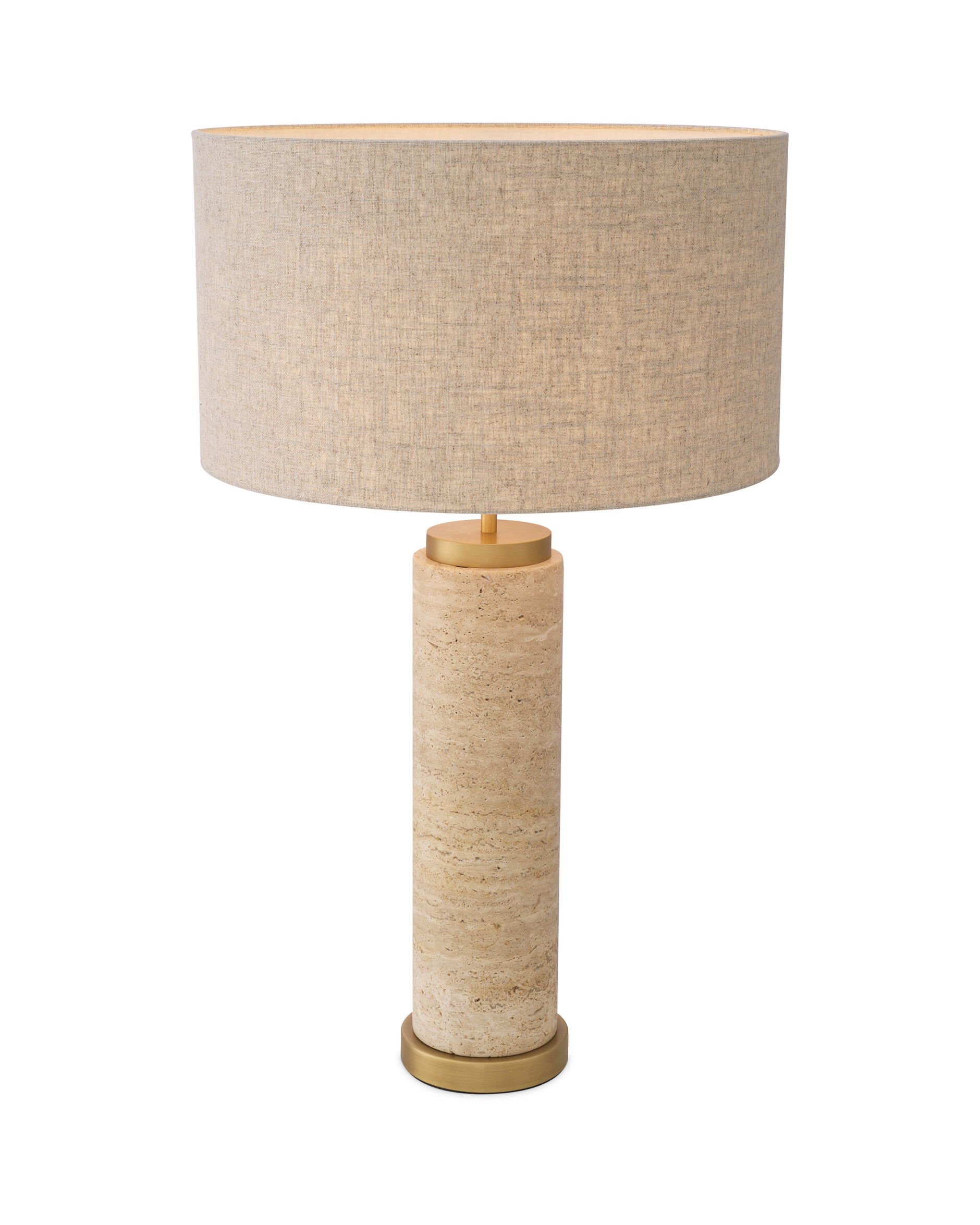 Lxry Table Lamp Travertine OUTLET
