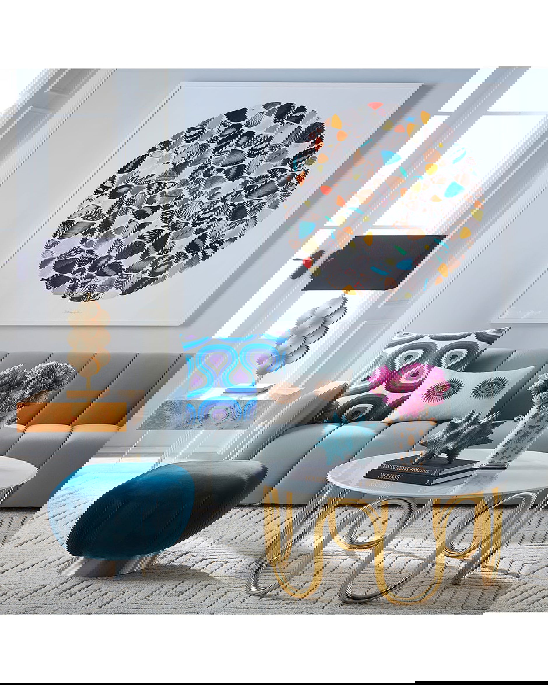 Scalinatella soffbord mässing