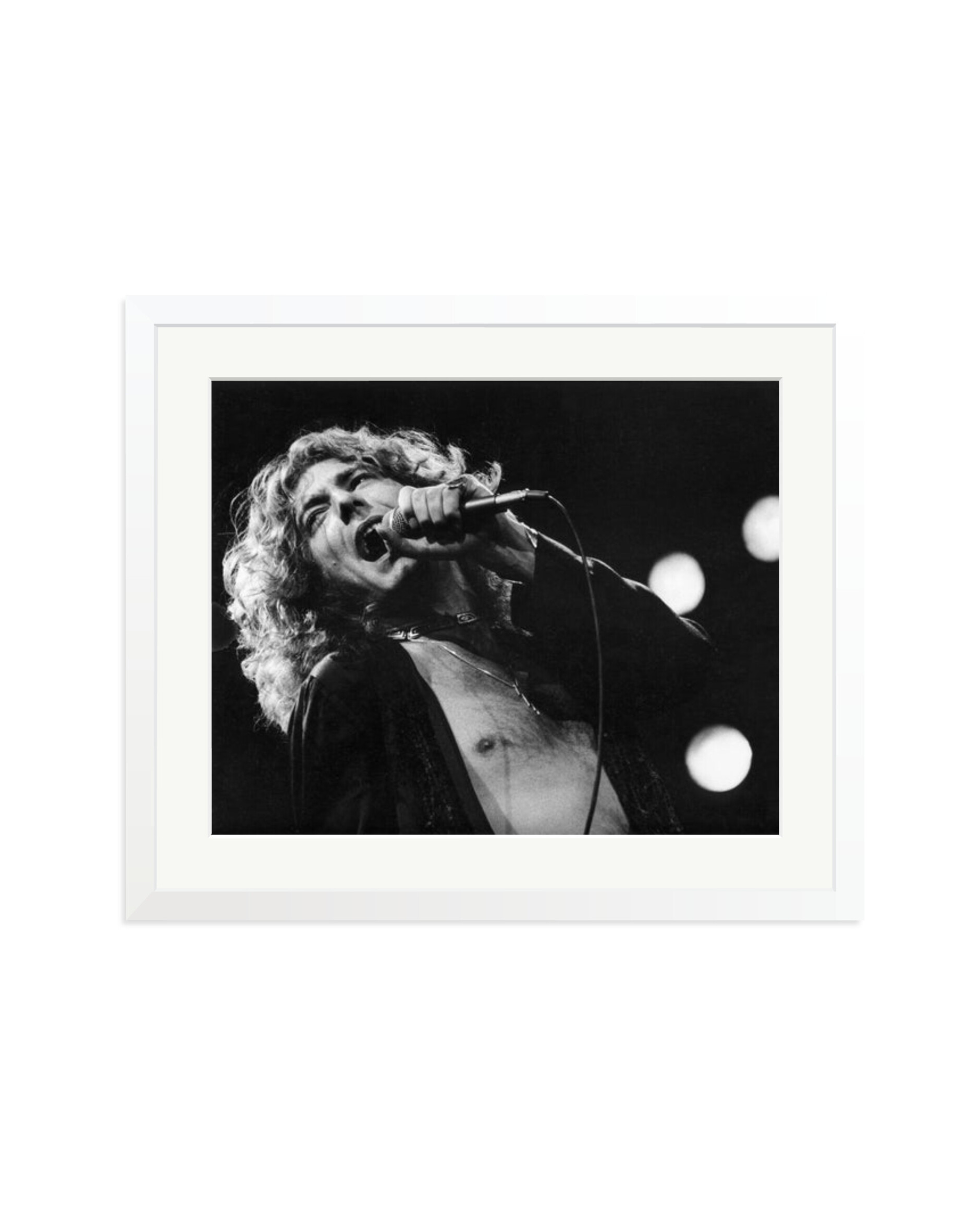 Robert Plant 1977 White / Large