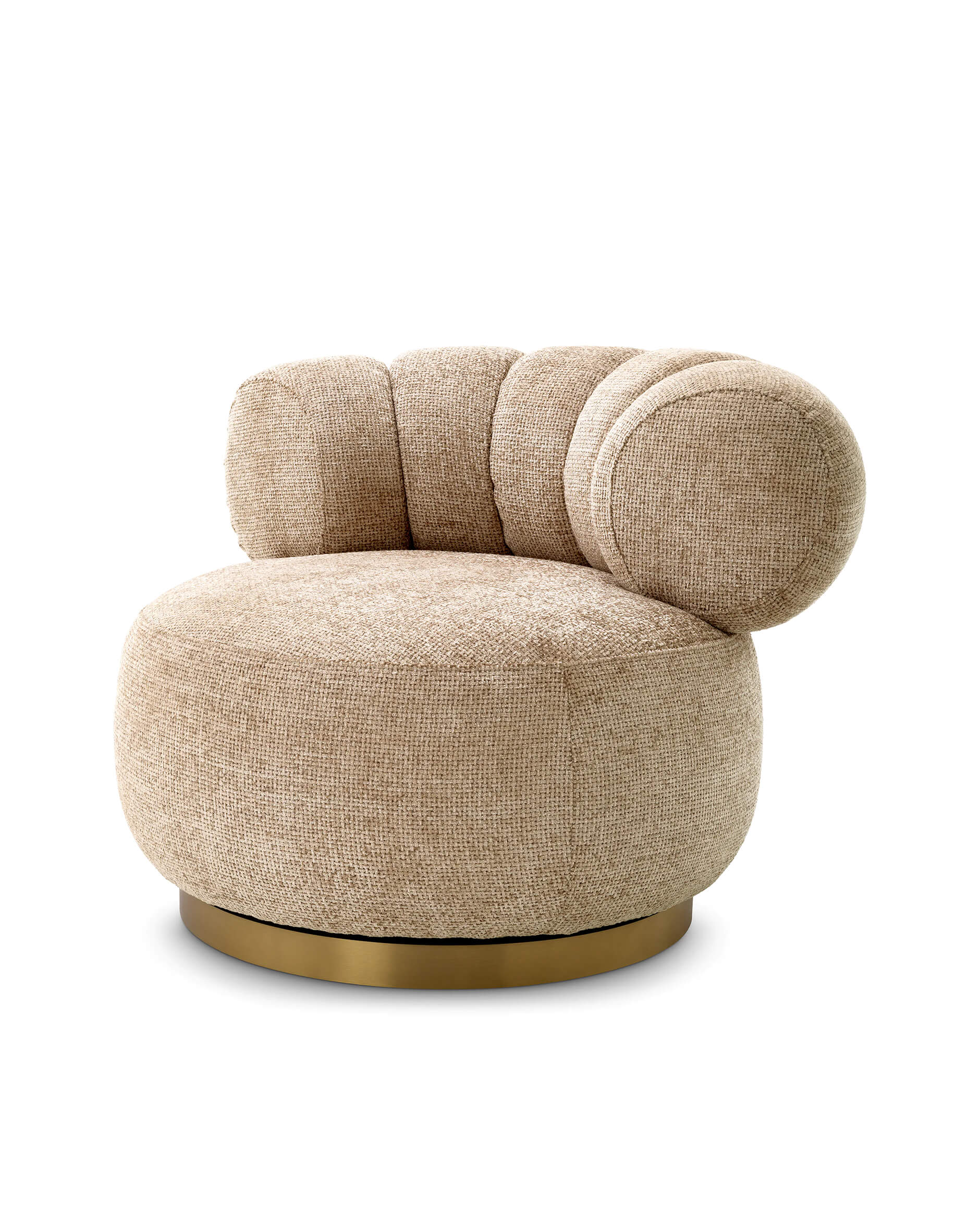 Phedra snurrfåtölj lyssa sand