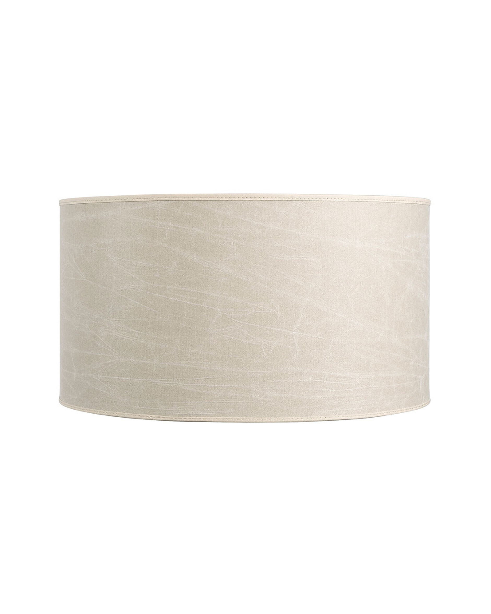 Cylinder lampskärm leather cream