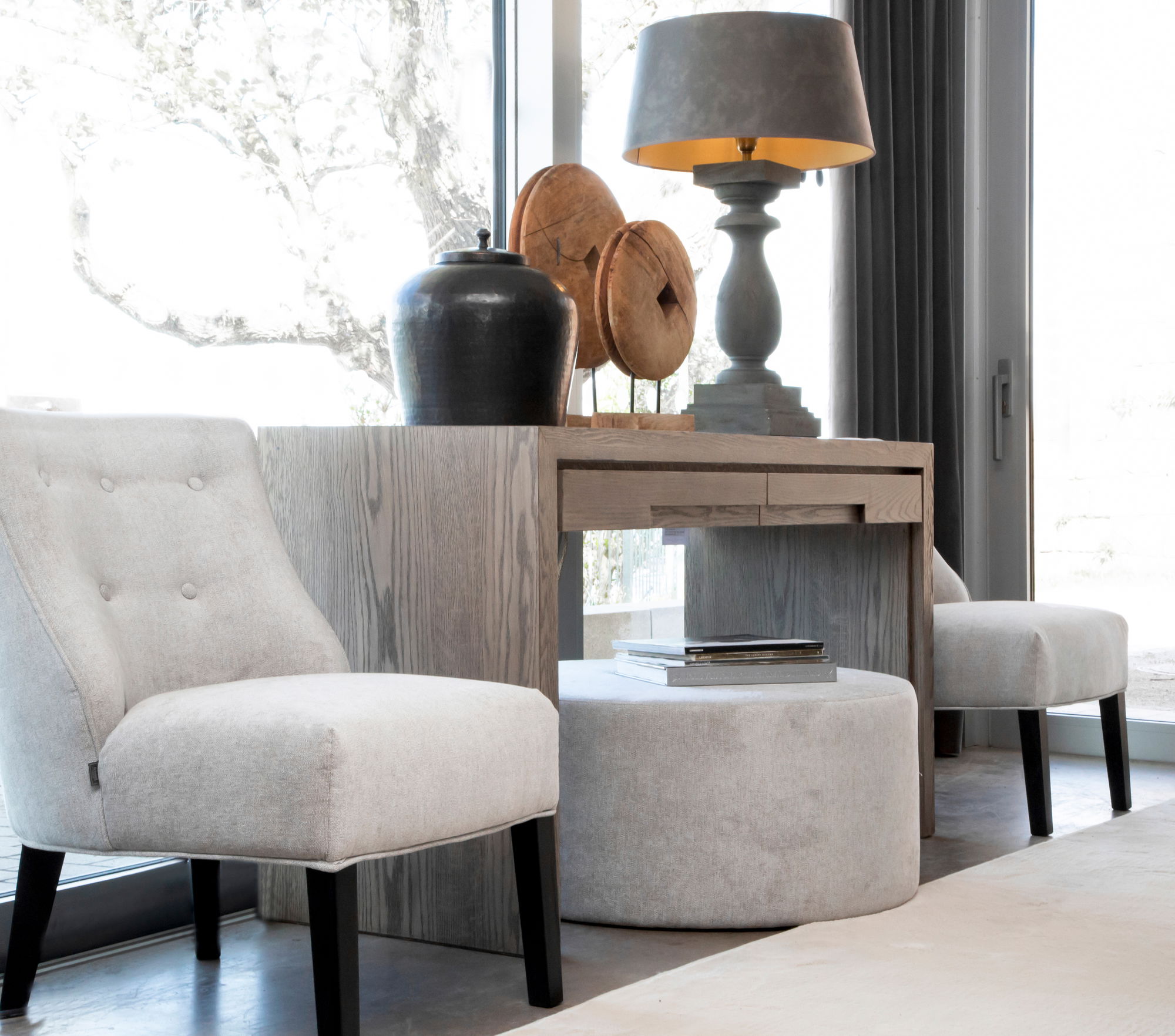 Cortina fotpall true natur