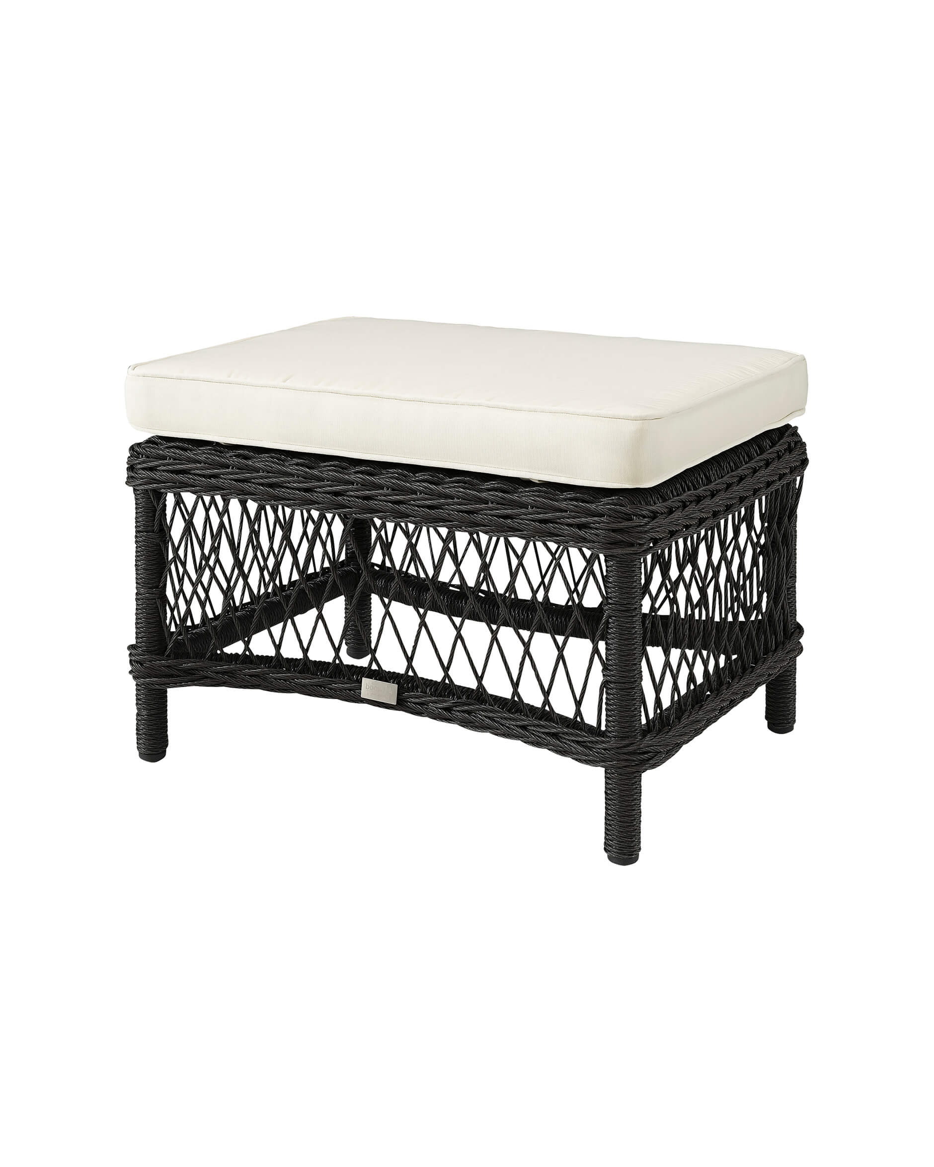 Marbella ottoman svart