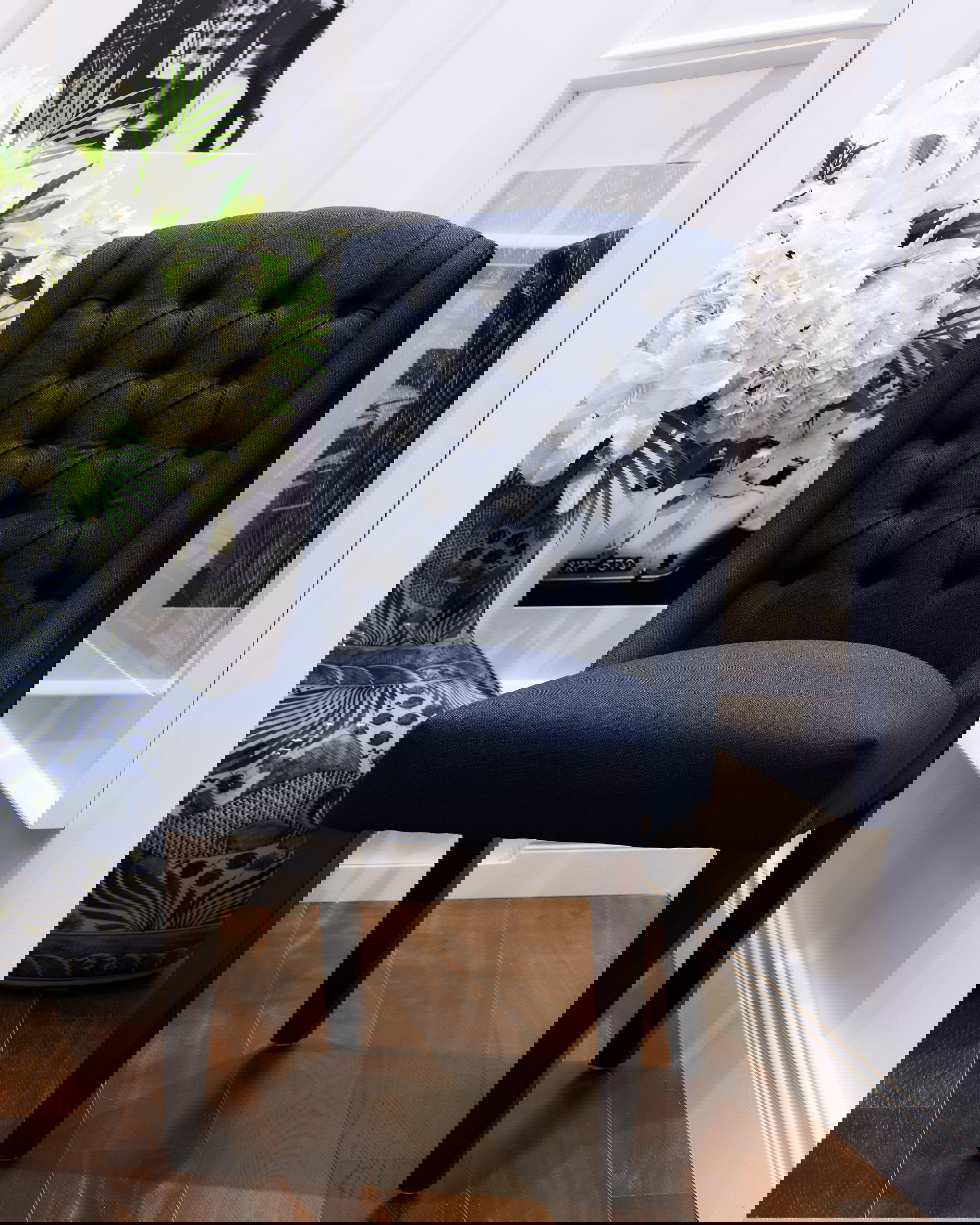 Newport Venice matstol indigo