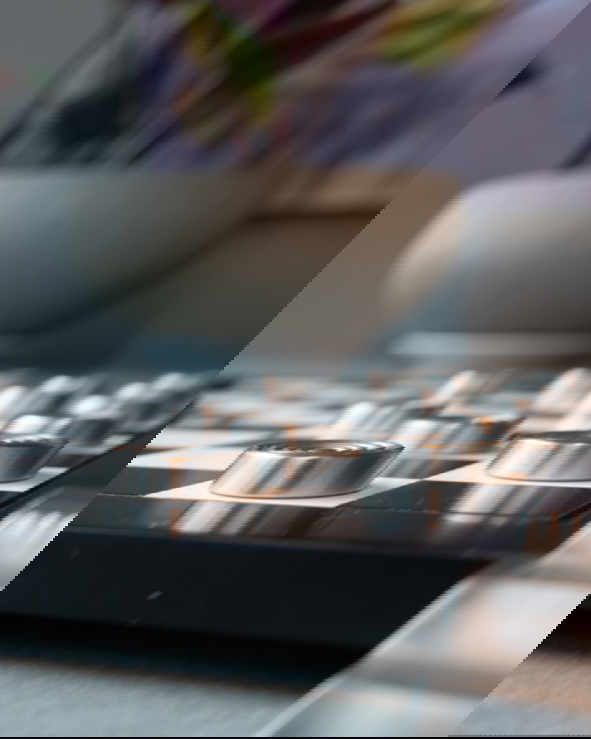 Checkers Set Black/Silver