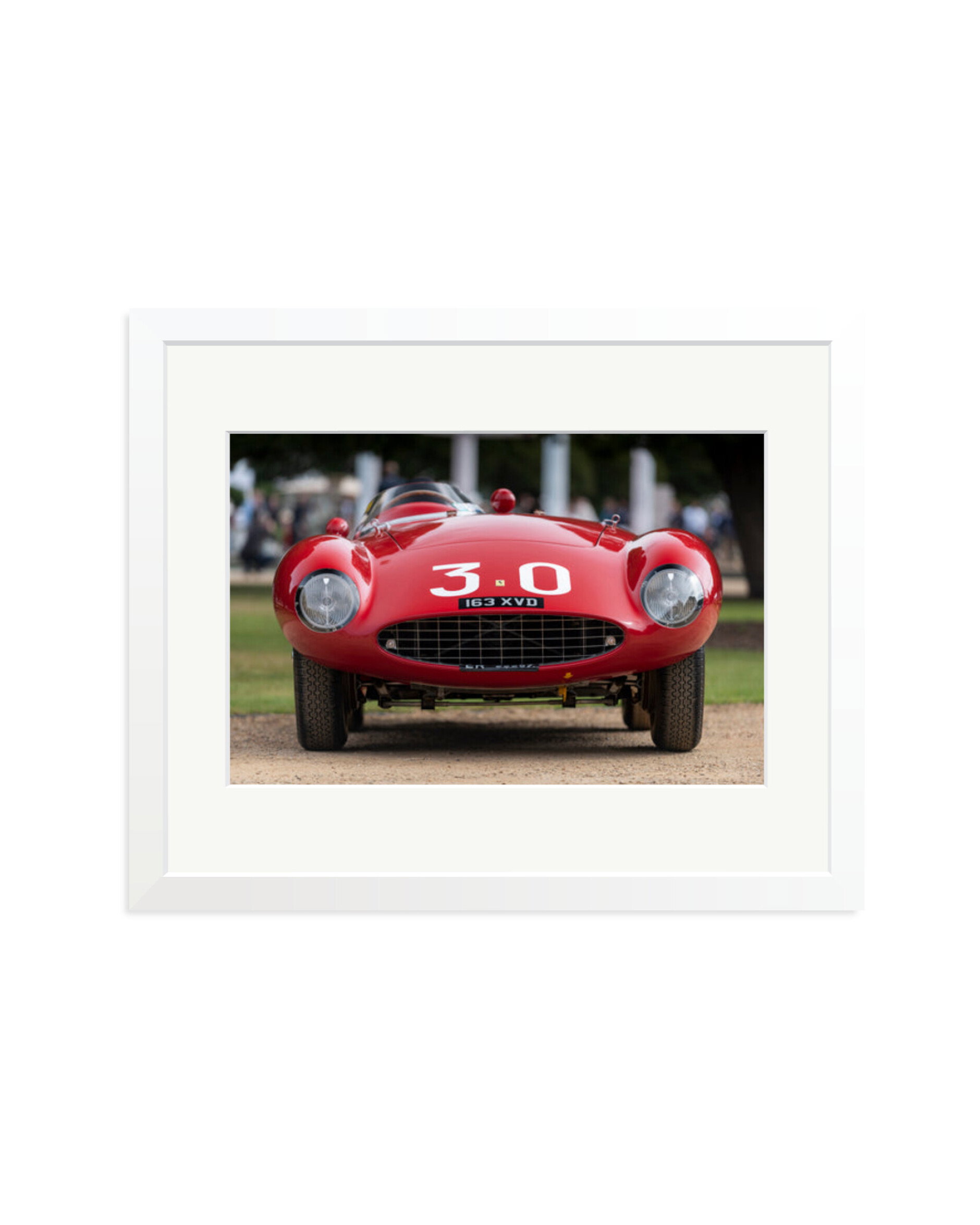 1954 Ferrari 500 Mondial White / Medium