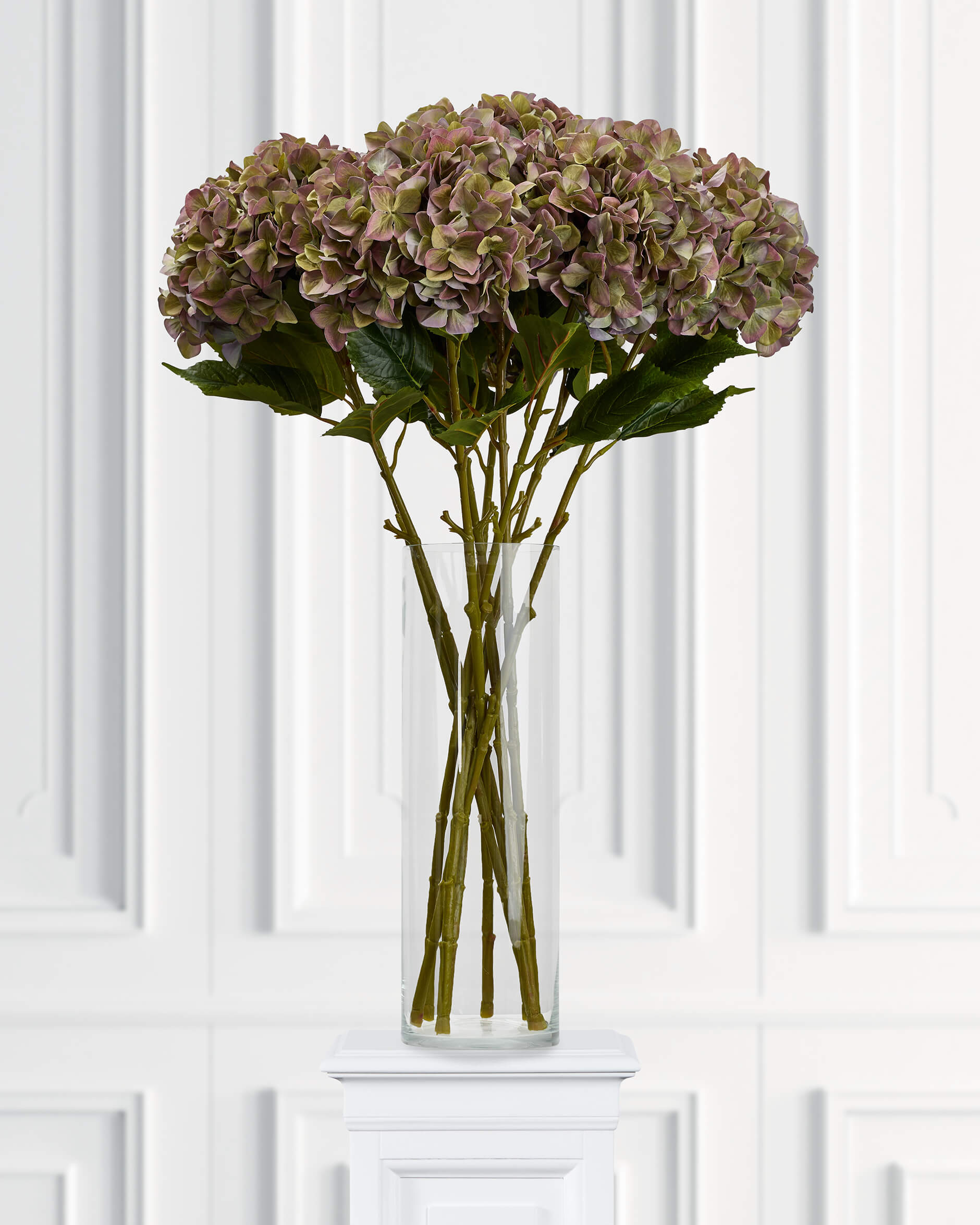 Hortensia snittblomma lila