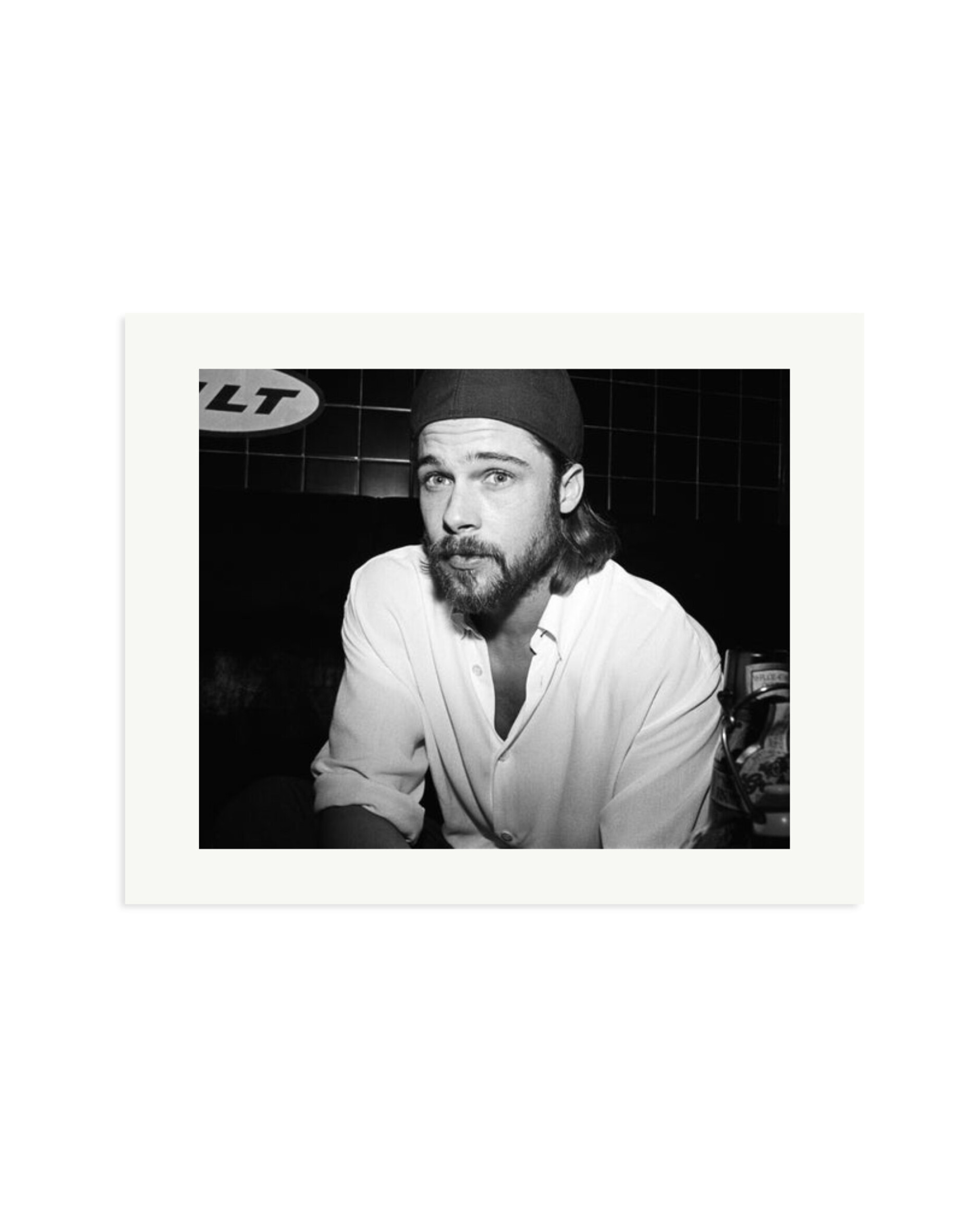 Brad Pitt Print Only / Medium