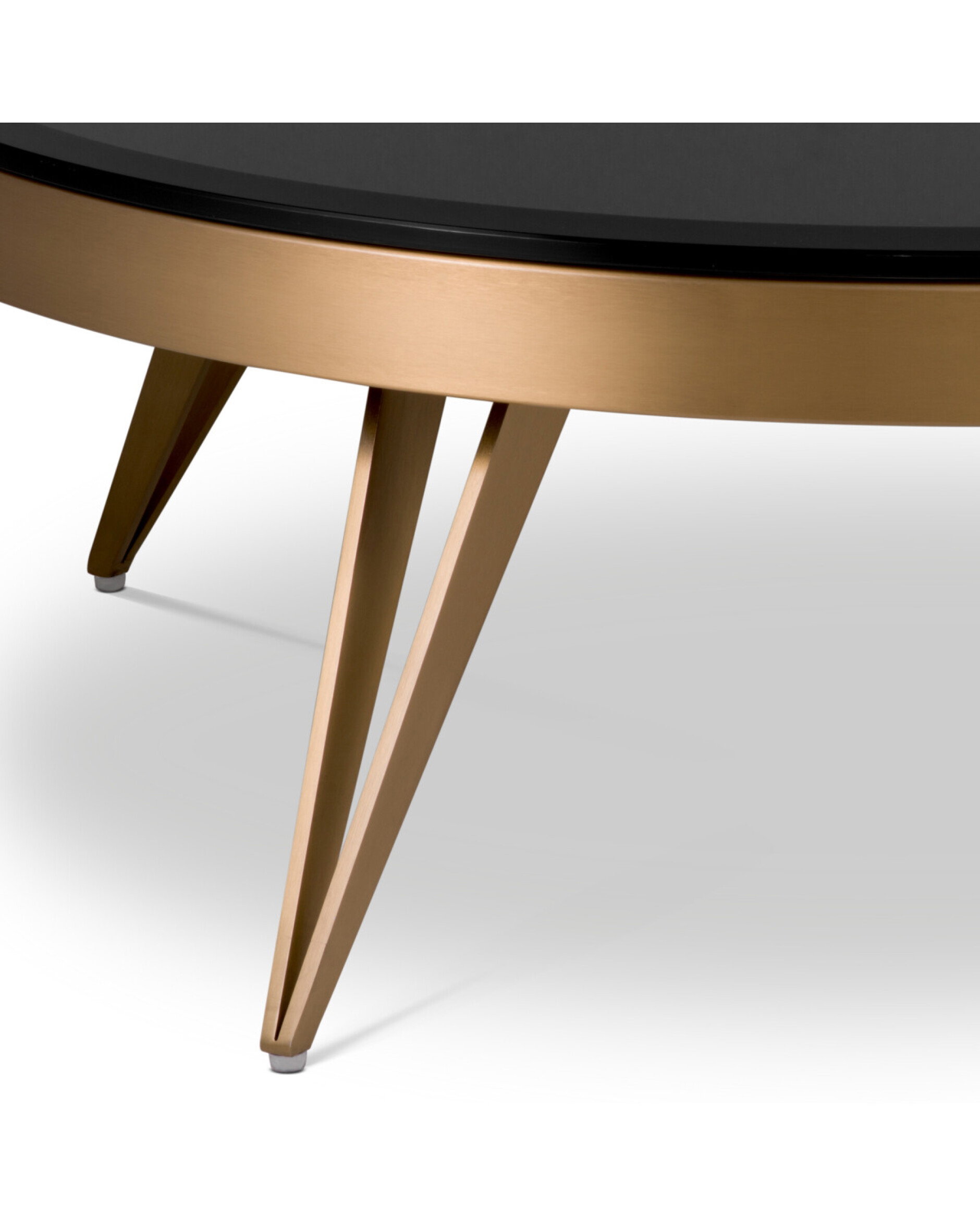 Rocco Coffee Table Brushed Brass