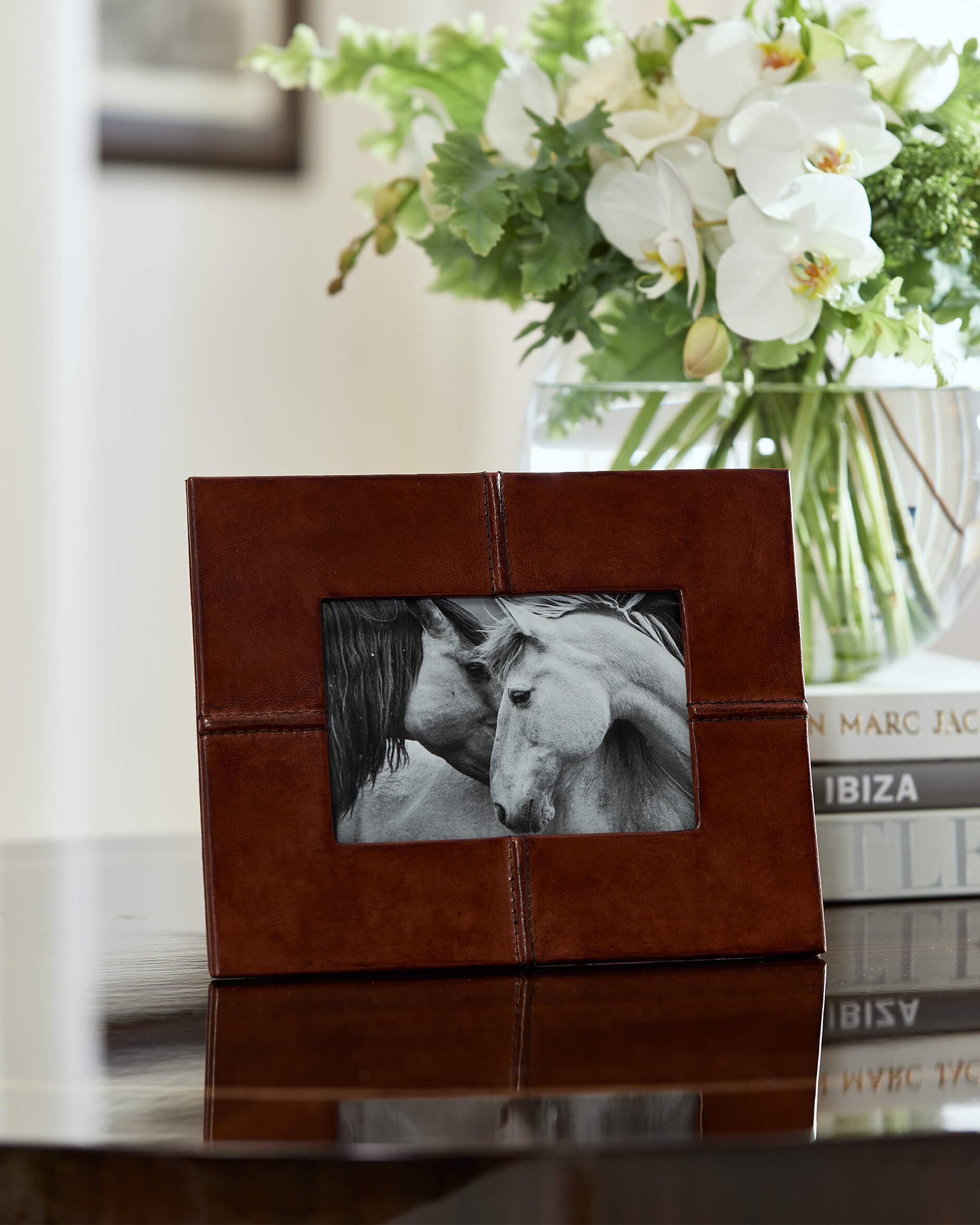 Kensington fotoram läder