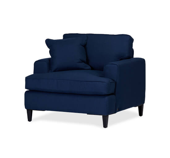 null - San Francisco Armchair Off-White 1-seater