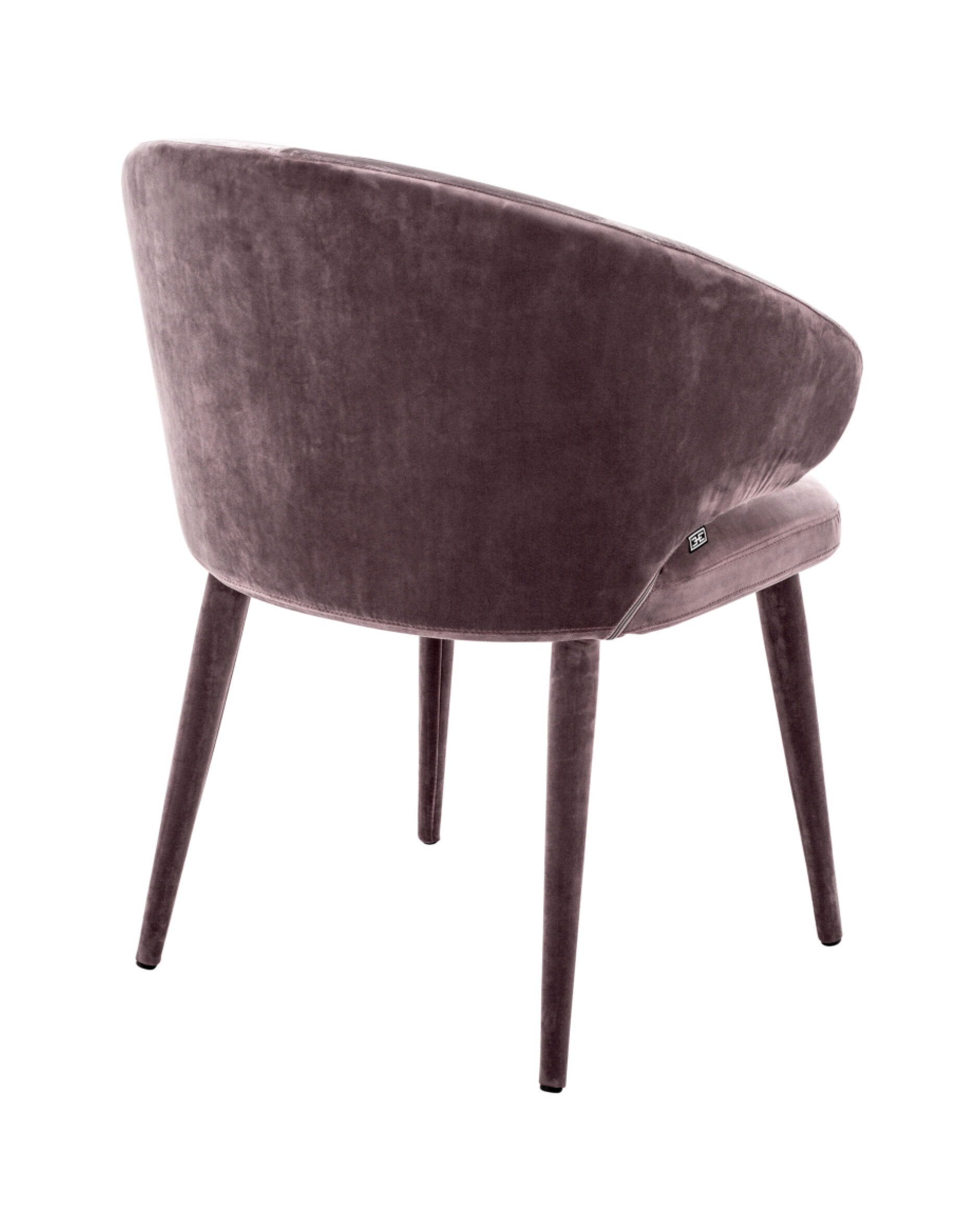 Cardinale Dining Chair Velvet Roche Taupe