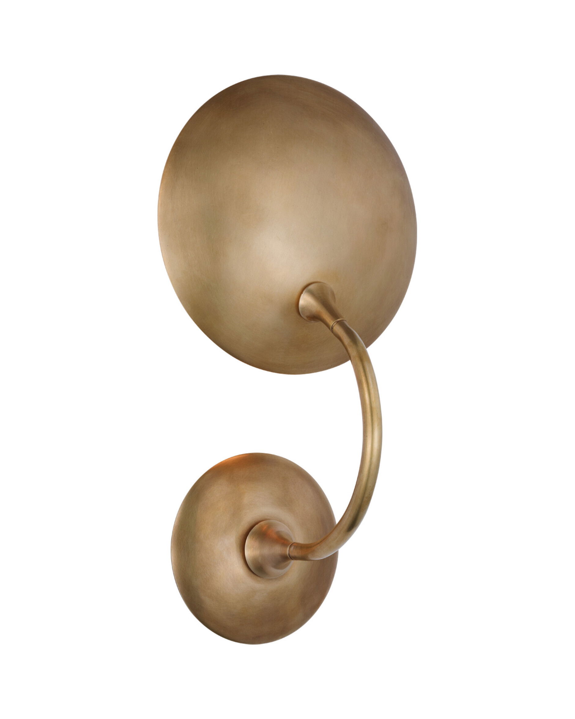 Keira vägglampa antik mässing M