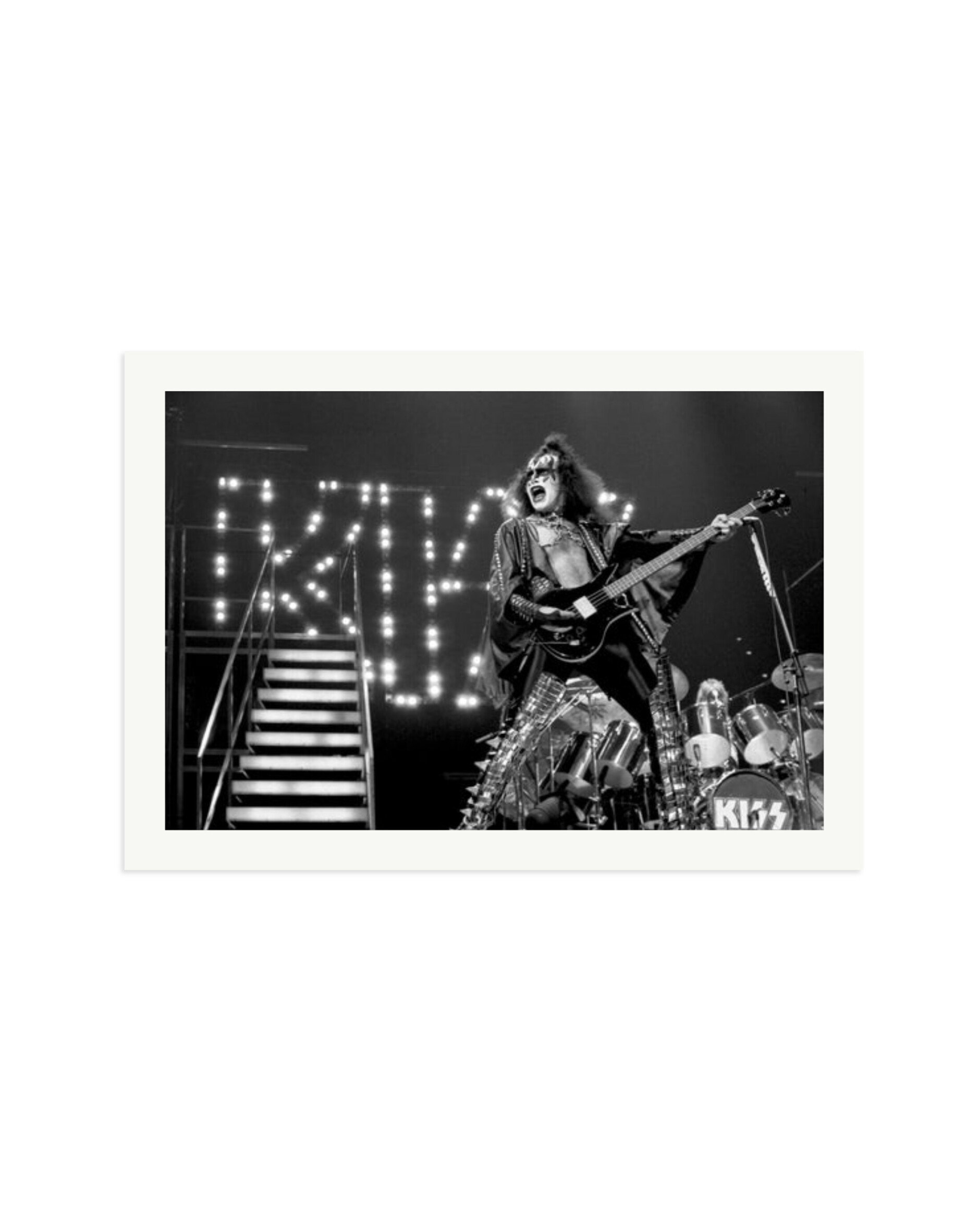 Gene Simmons 1976 Print Only / XXL