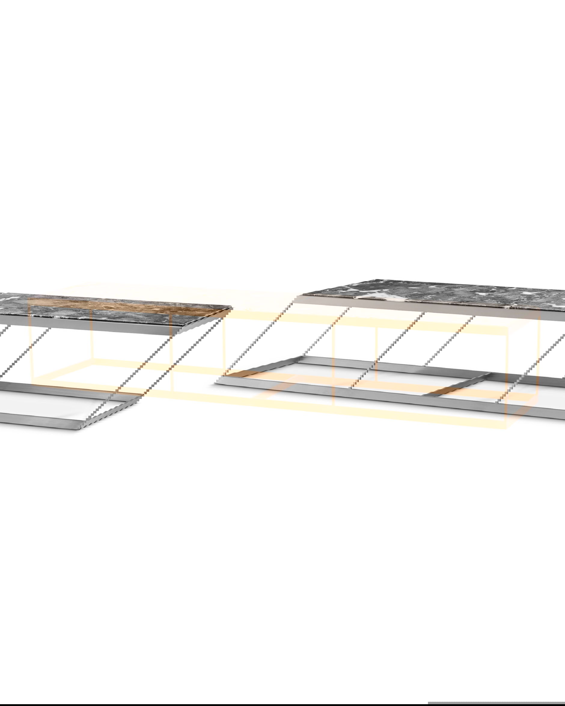 La Quinta soffbord grå 190cm