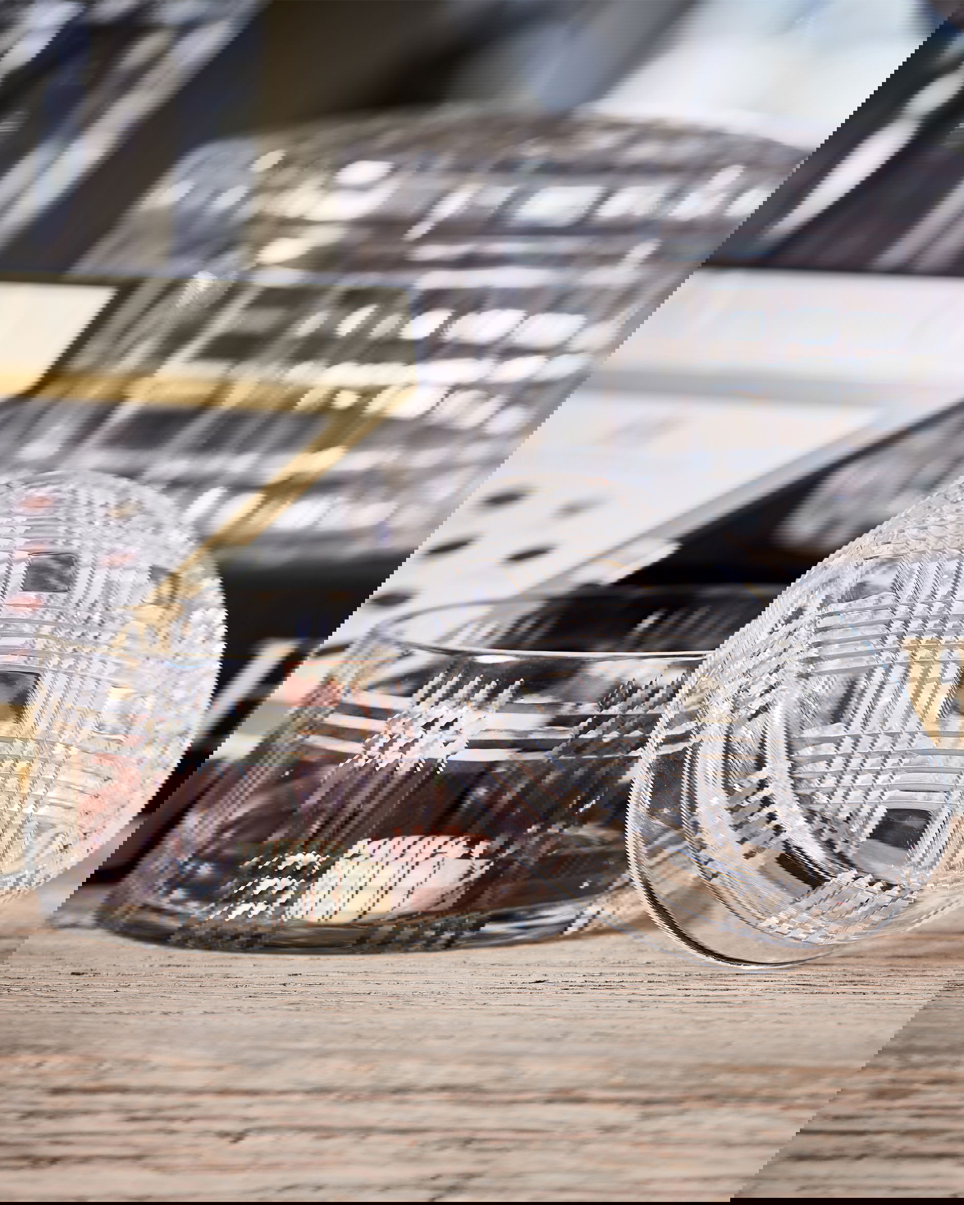 Palmer kristallask rutig