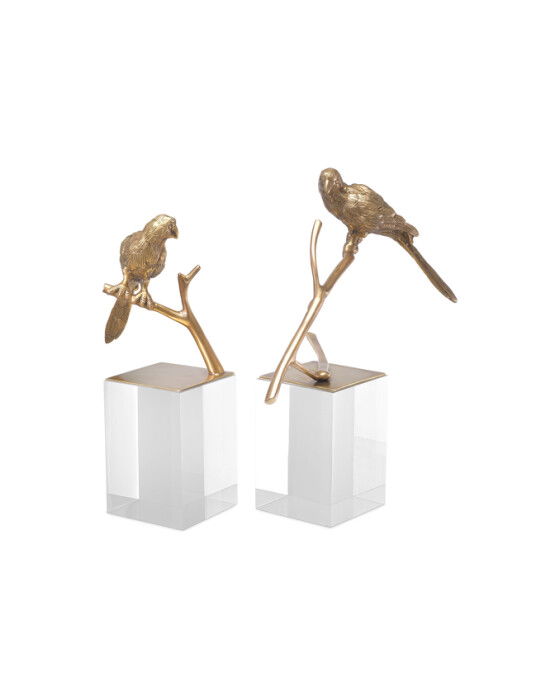 Morgana pynteartikler messing 2-stk