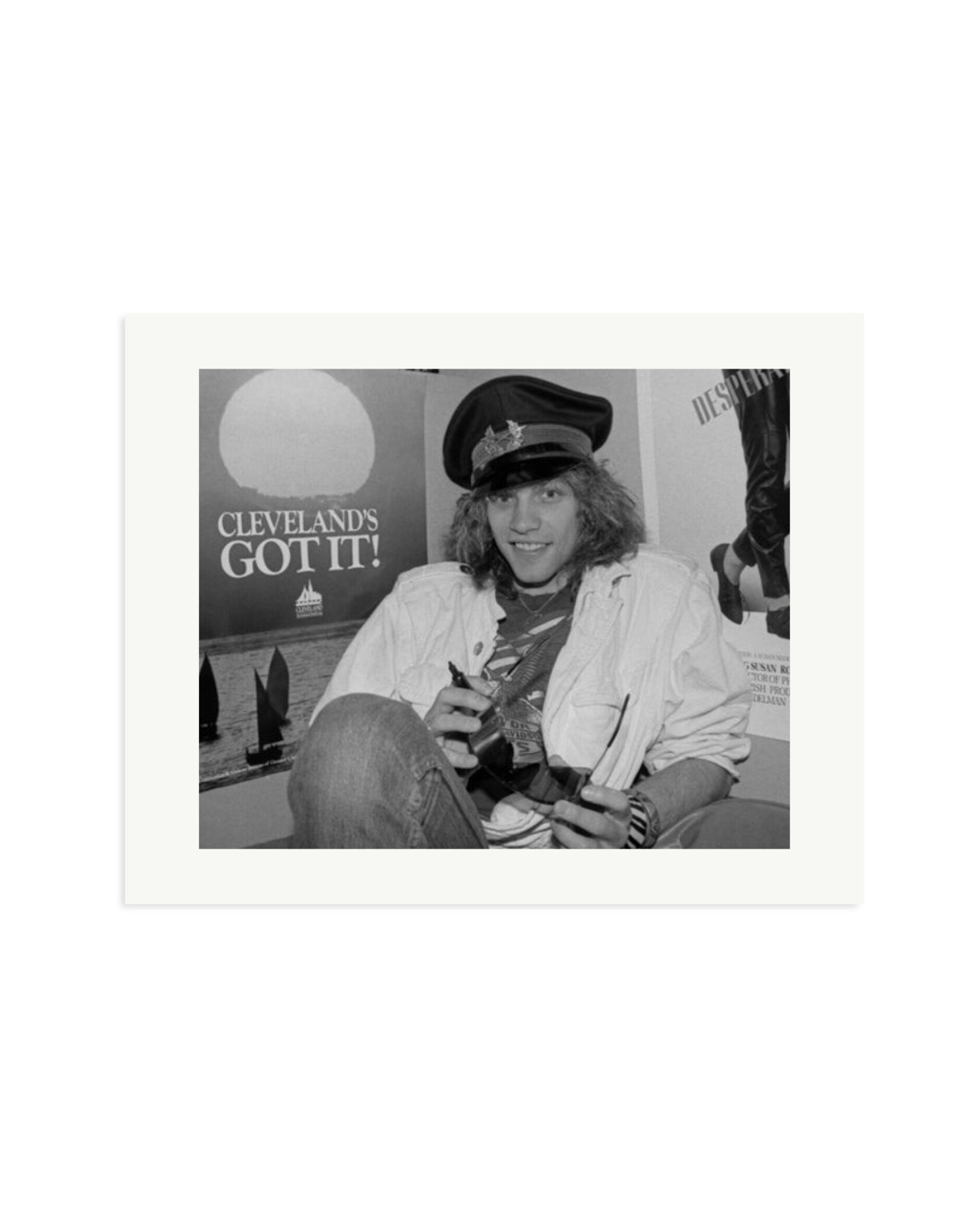 Jon Bon Jovi, 1985 Print Only / Medium