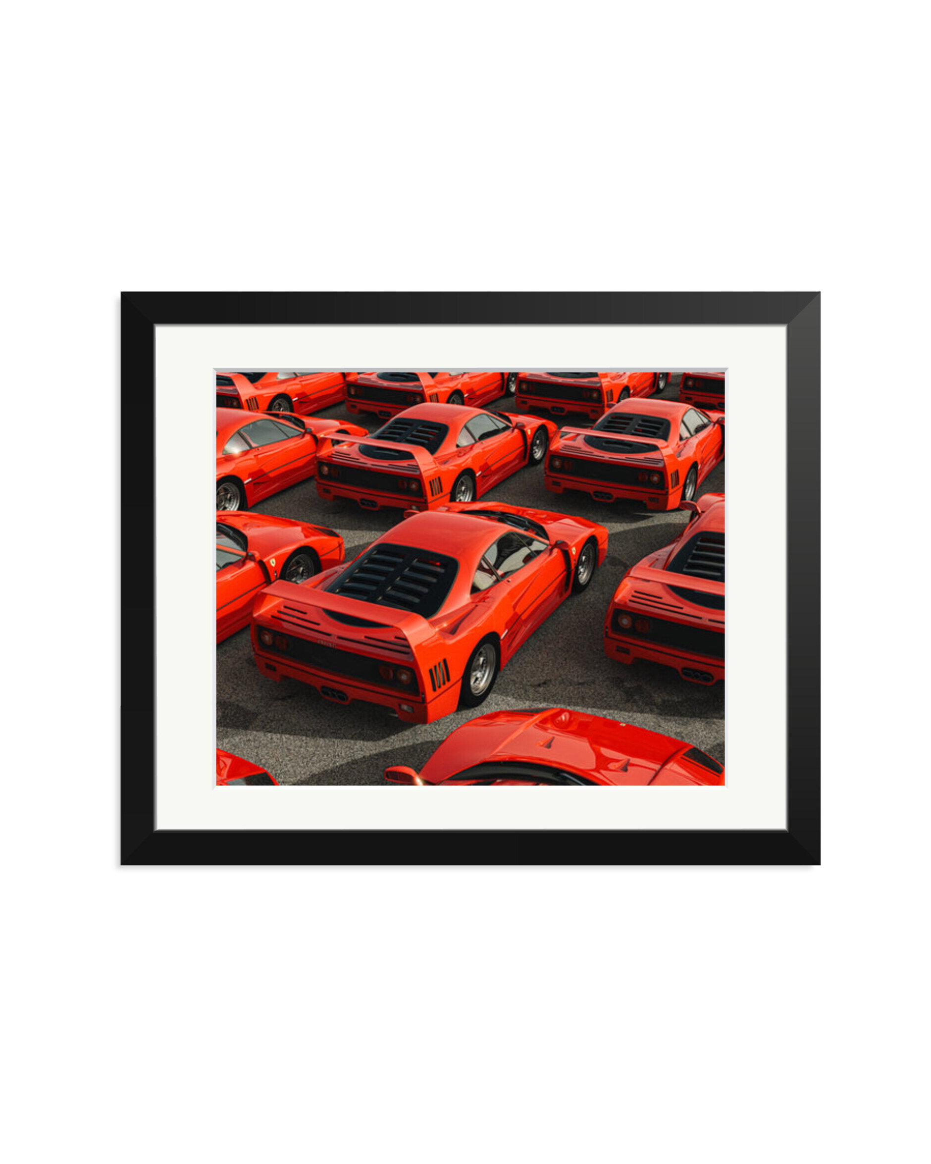 Ferrari F40 Parking Only Black / Medium