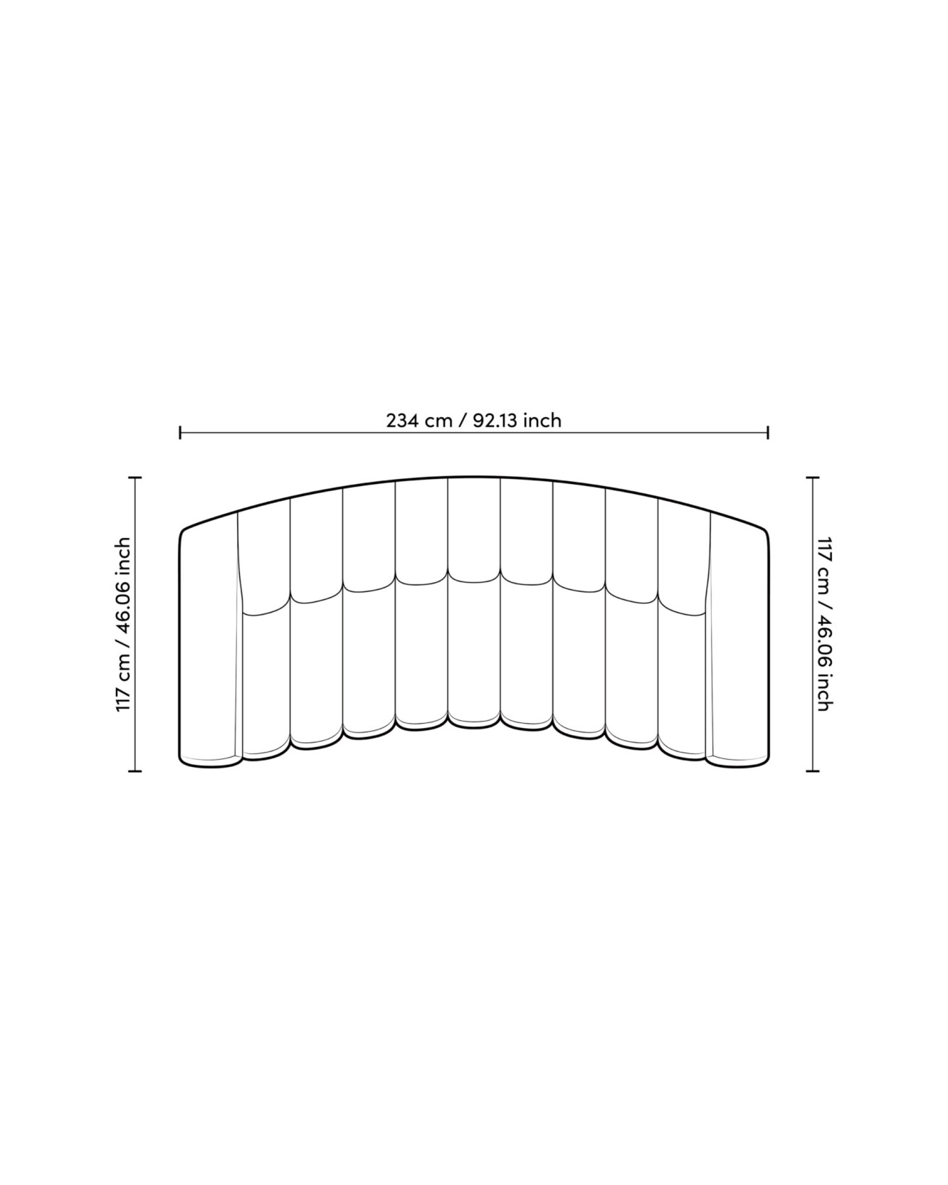 Kelly bank bouclé black