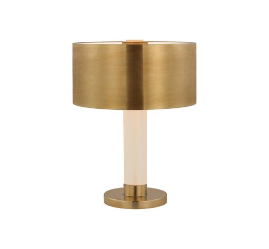 Natural Brass - Barton Desk Lamp Polished Nickel